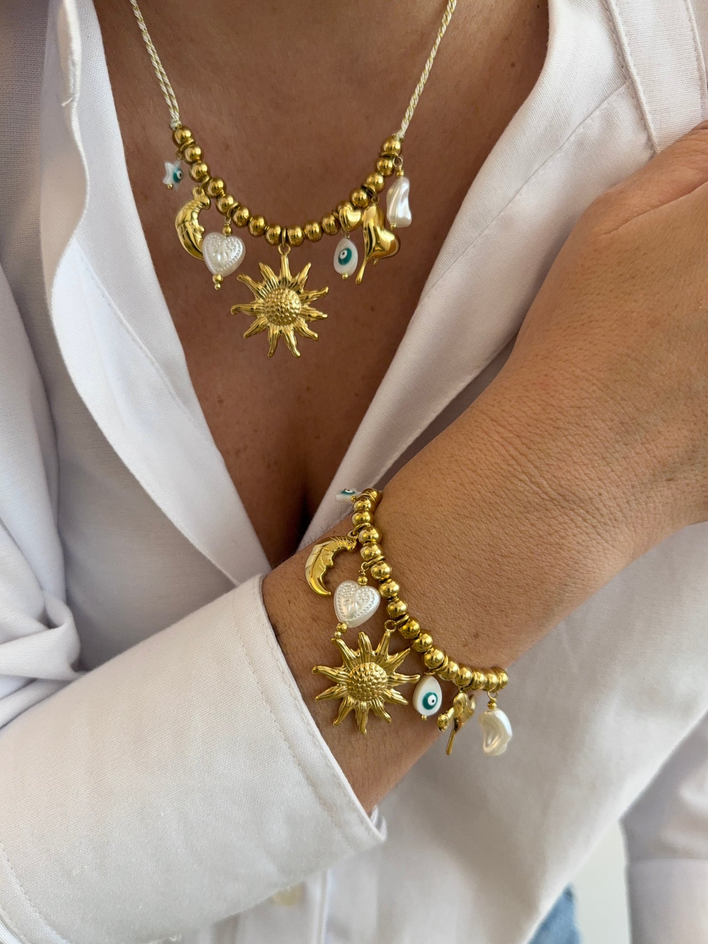 Cyra - le bracelet - Multi Pampilles