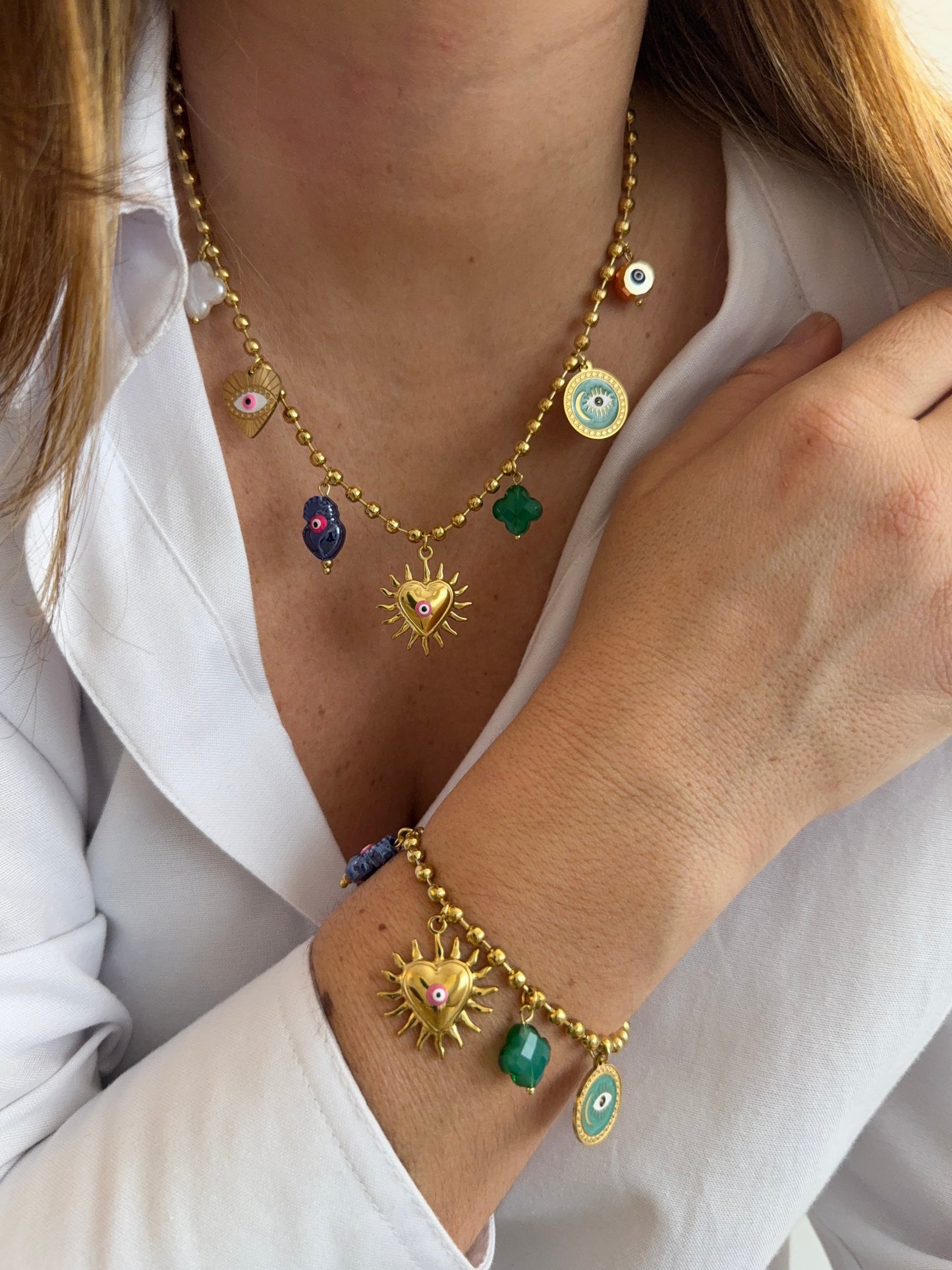 Elya - Bracelet Multi Pampilles