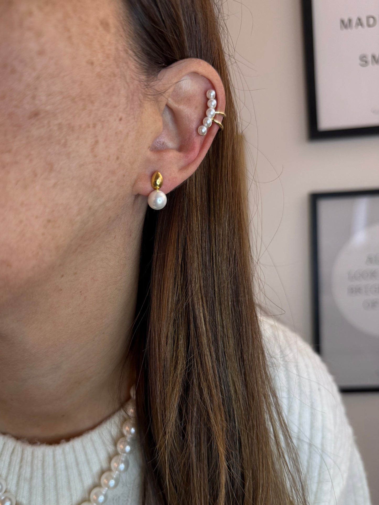 Earcuff Tania - monoboucle vendue à l’unité