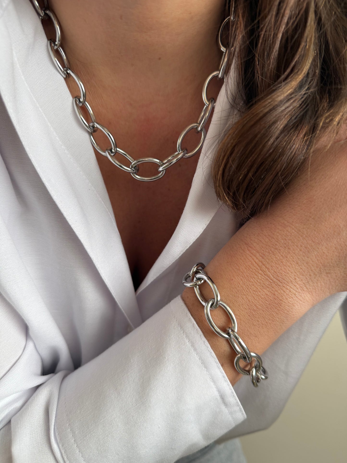 Hadley - Maxi chaîne - doré ou argent