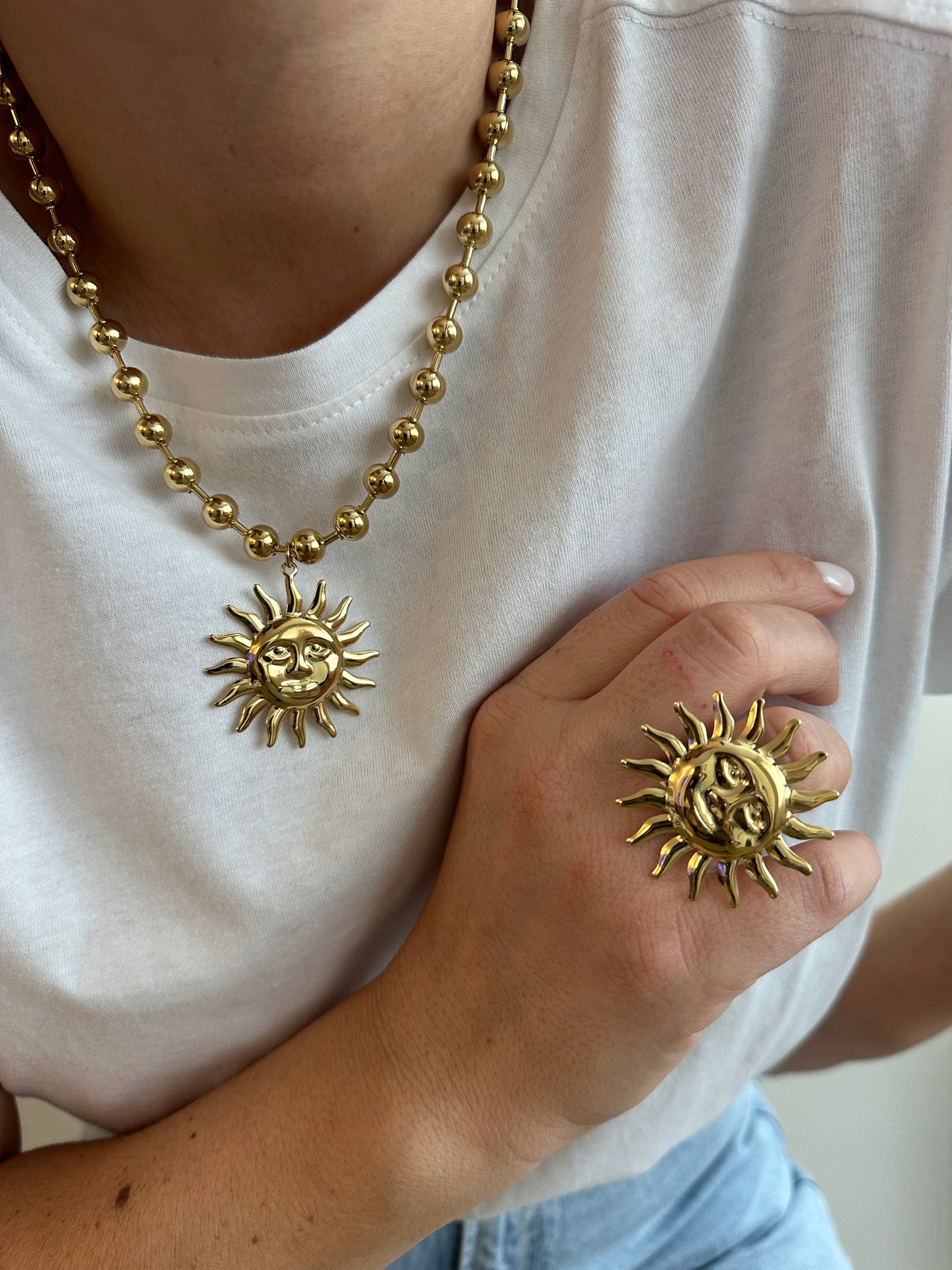 Maxi bague Sunshine