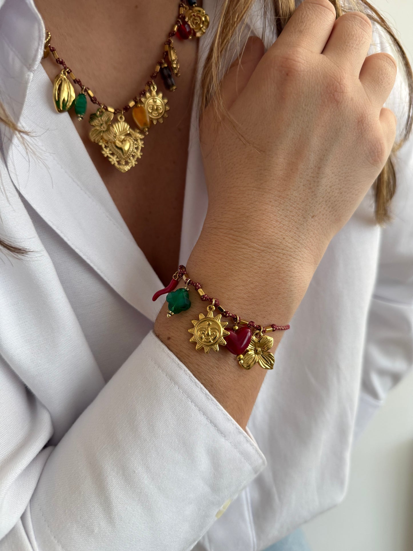 Santa - Bracelet Multi Pampilles
