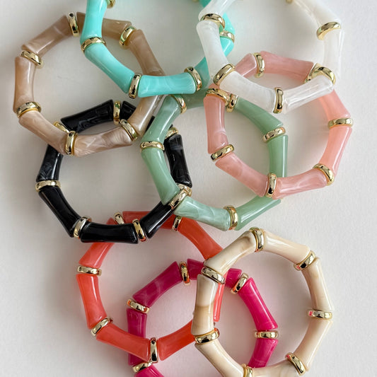 Marina - bracelet élastique - plusieurs couleurs disponibles