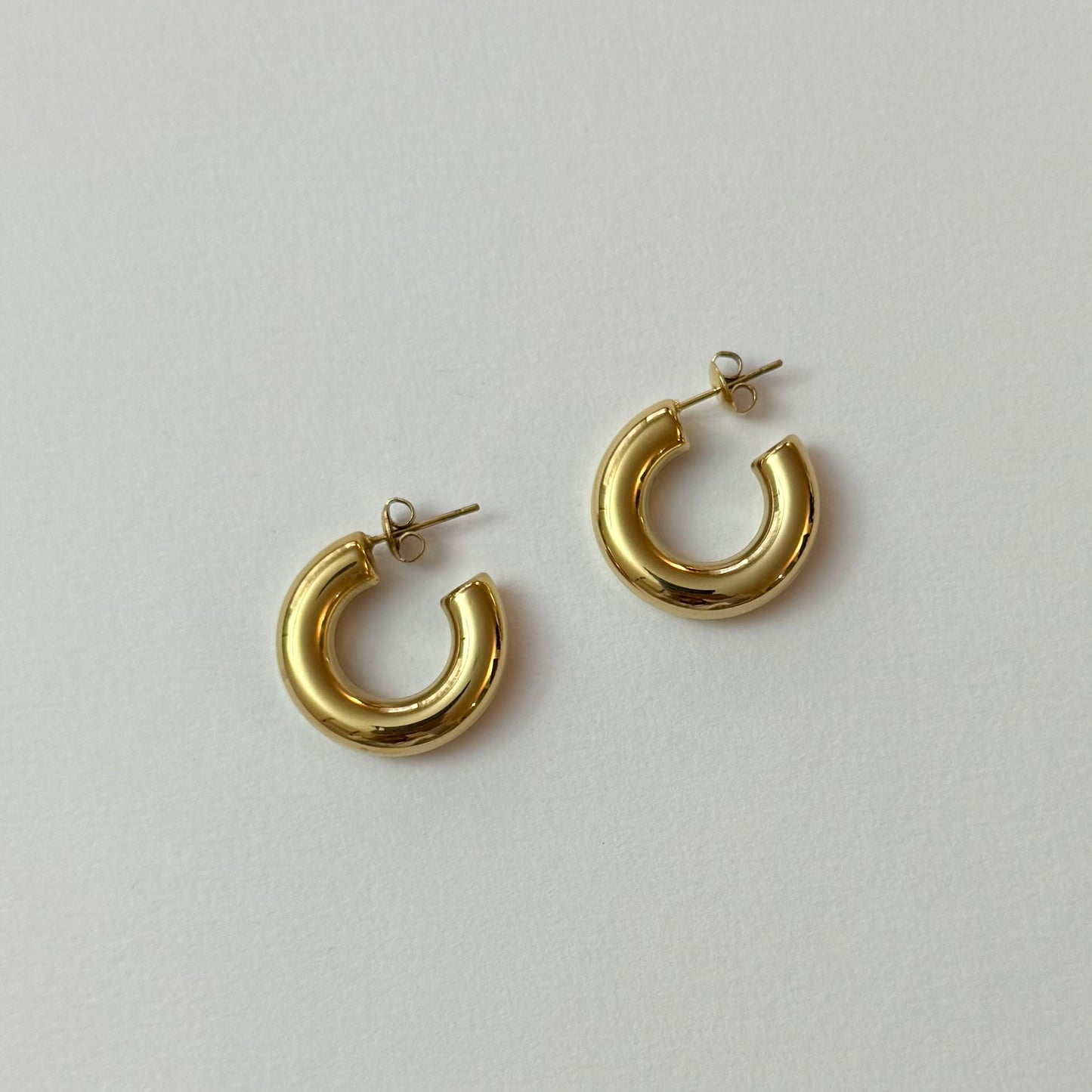 Small Hoops - doré ou argent
