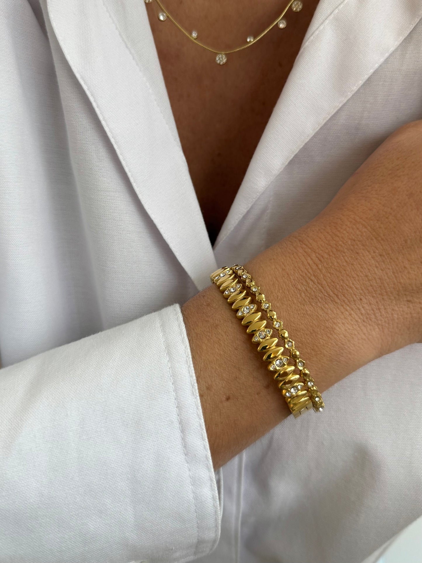 Jonc Auro - doré ou argent ★