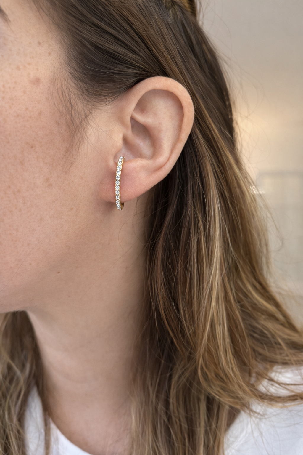 Boucles d’oreilles Jade - doré ou argent