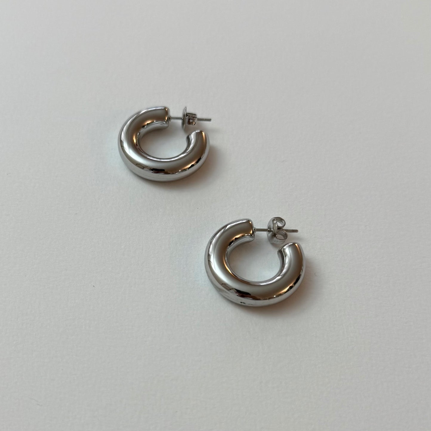 Small Hoops - doré ou argent