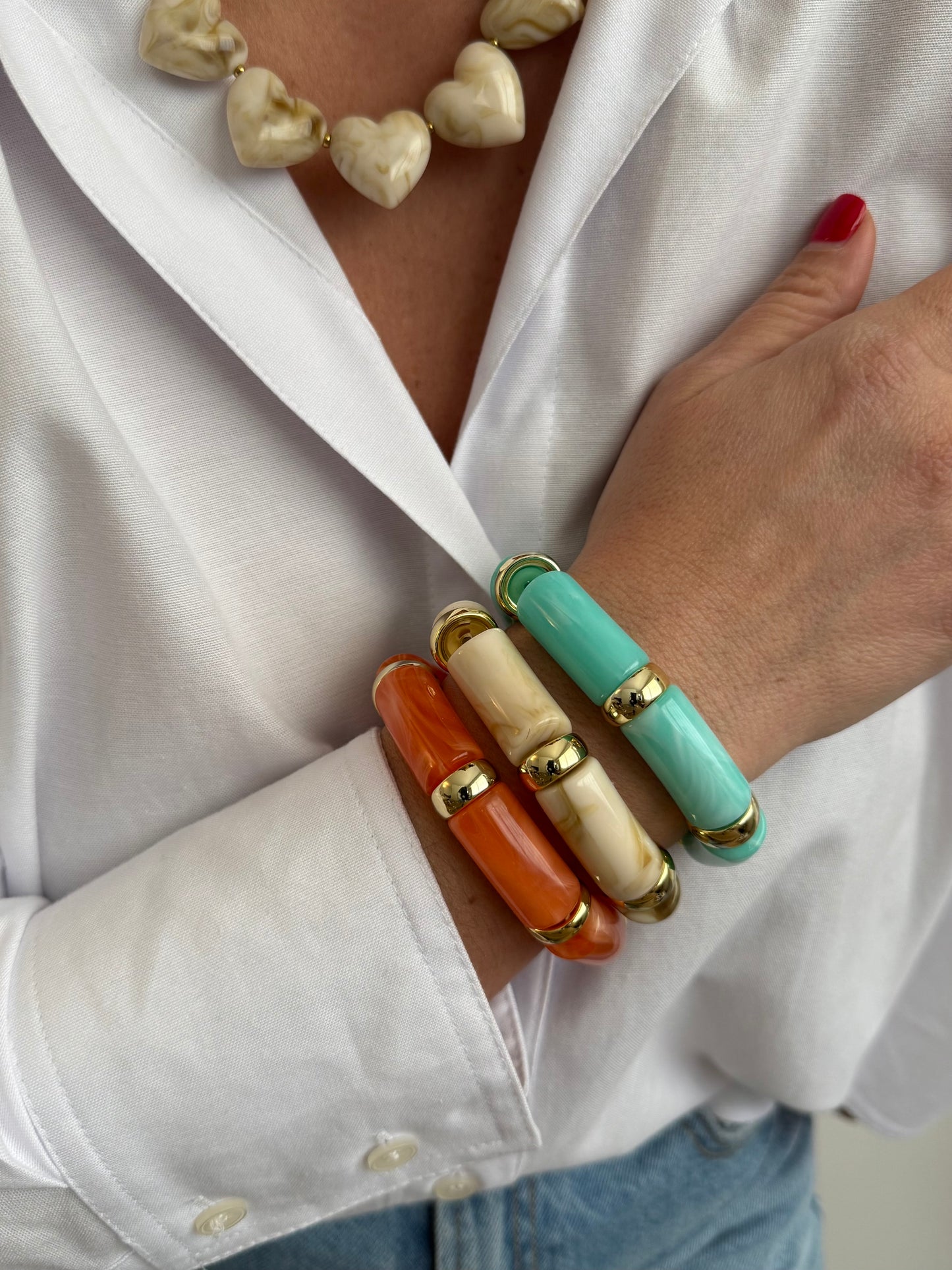 Fabia - bracelet élastique - plusieurs couleurs disponibles