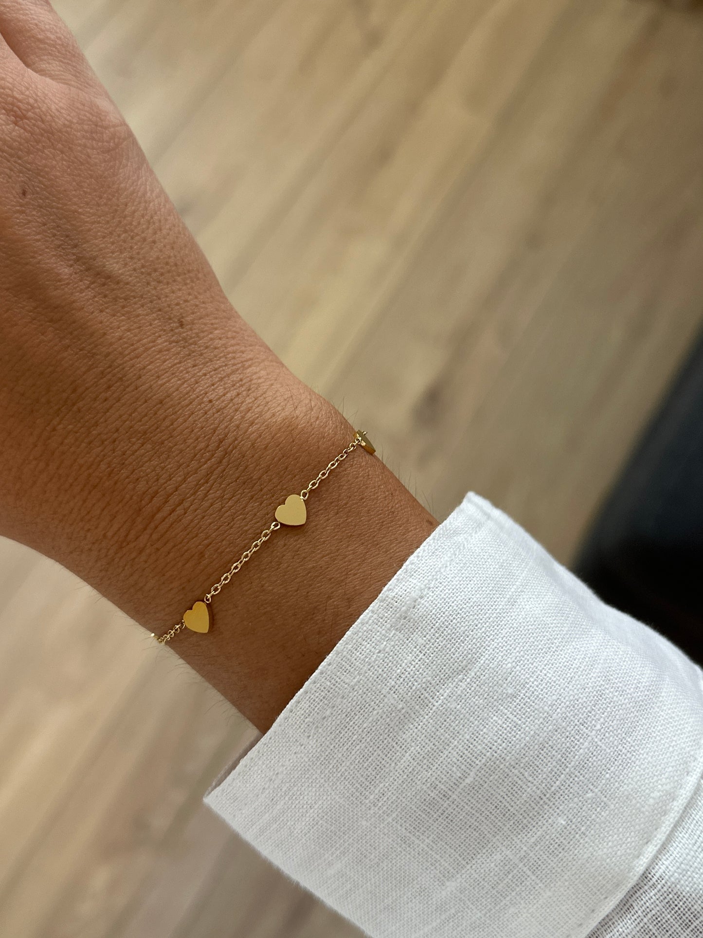 Oéva - le bracelet - doré ou argent