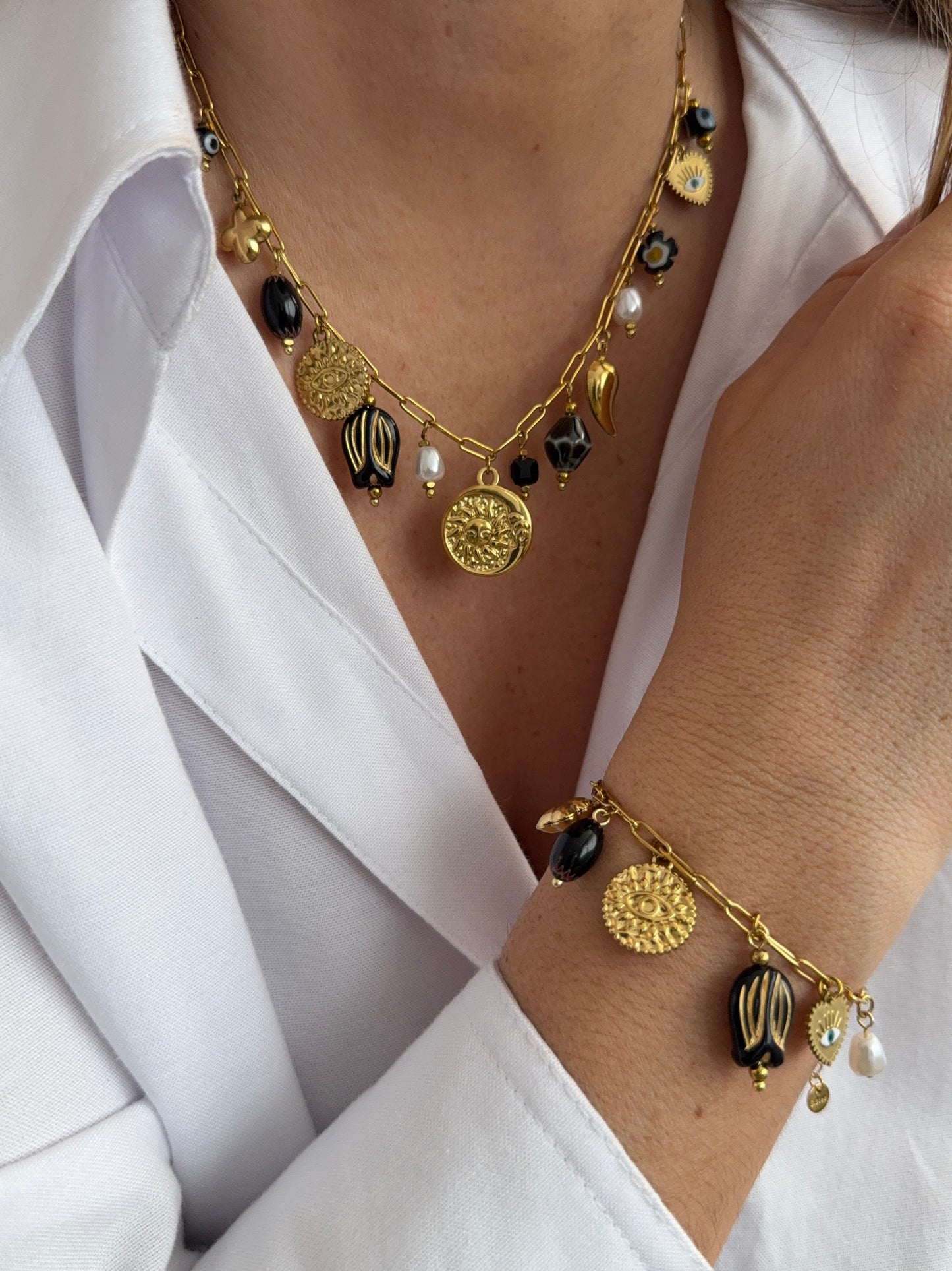 Barry - Bracelet Multi Pampilles