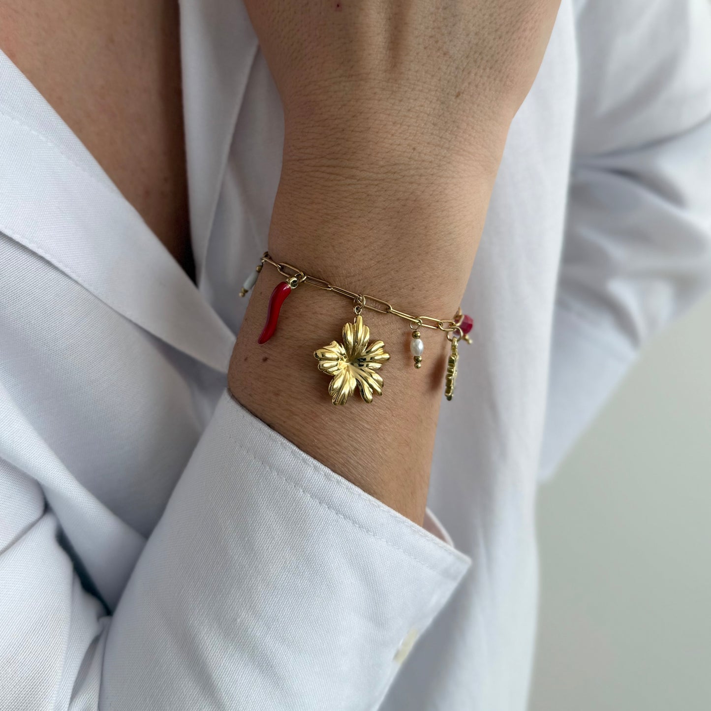 Floria - Bracelet Multi Pampilles