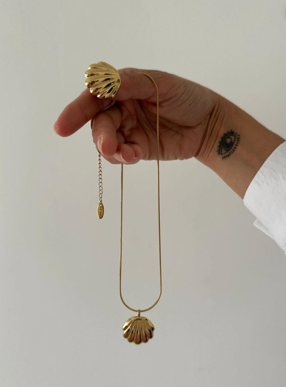 Laguna - le collier - doré ou argent