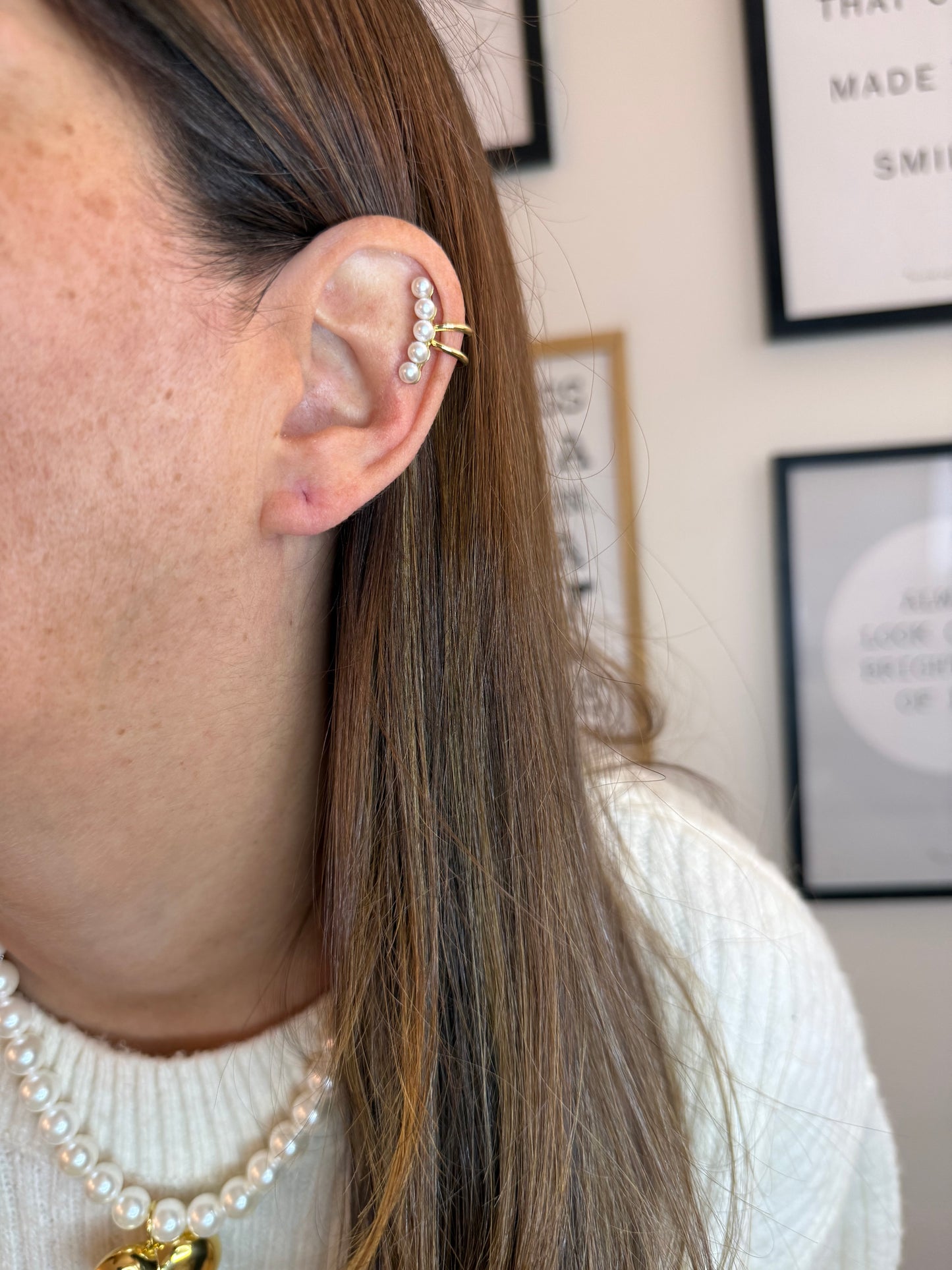 Earcuff Tania - monoboucle vendue à l’unité