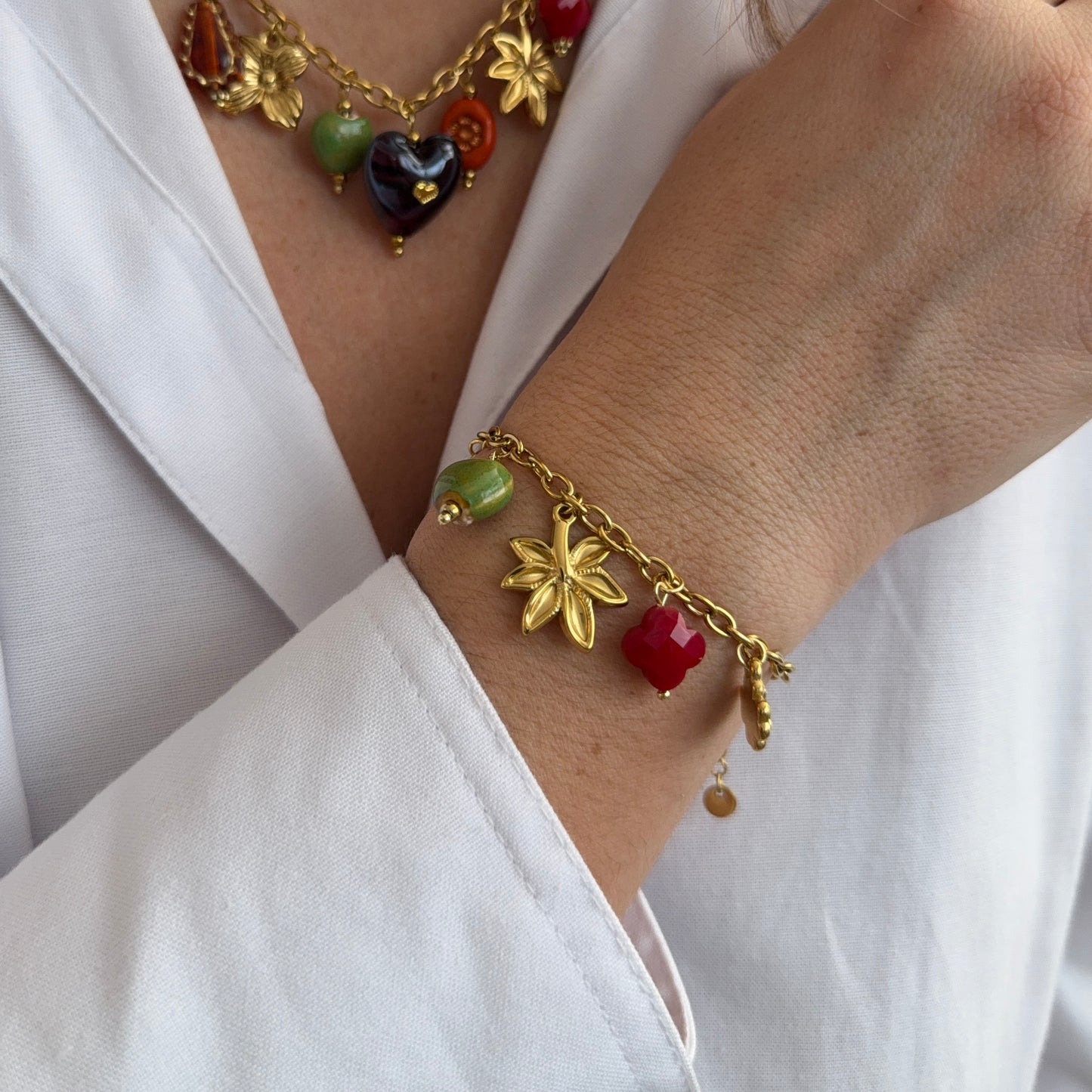 Daneli - Bracelet Multi Pampilles
