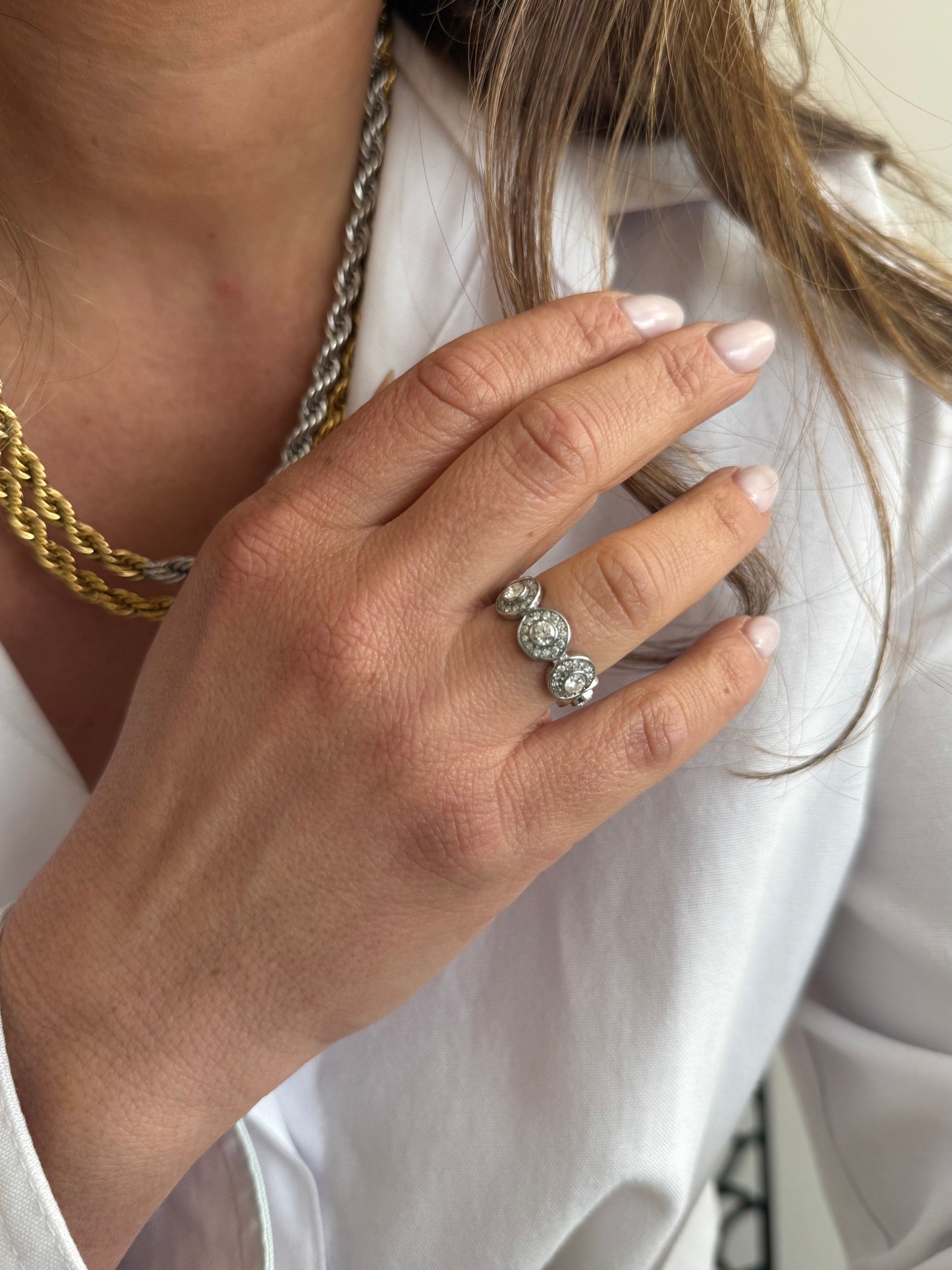 Bague Valentine - doré ou argent