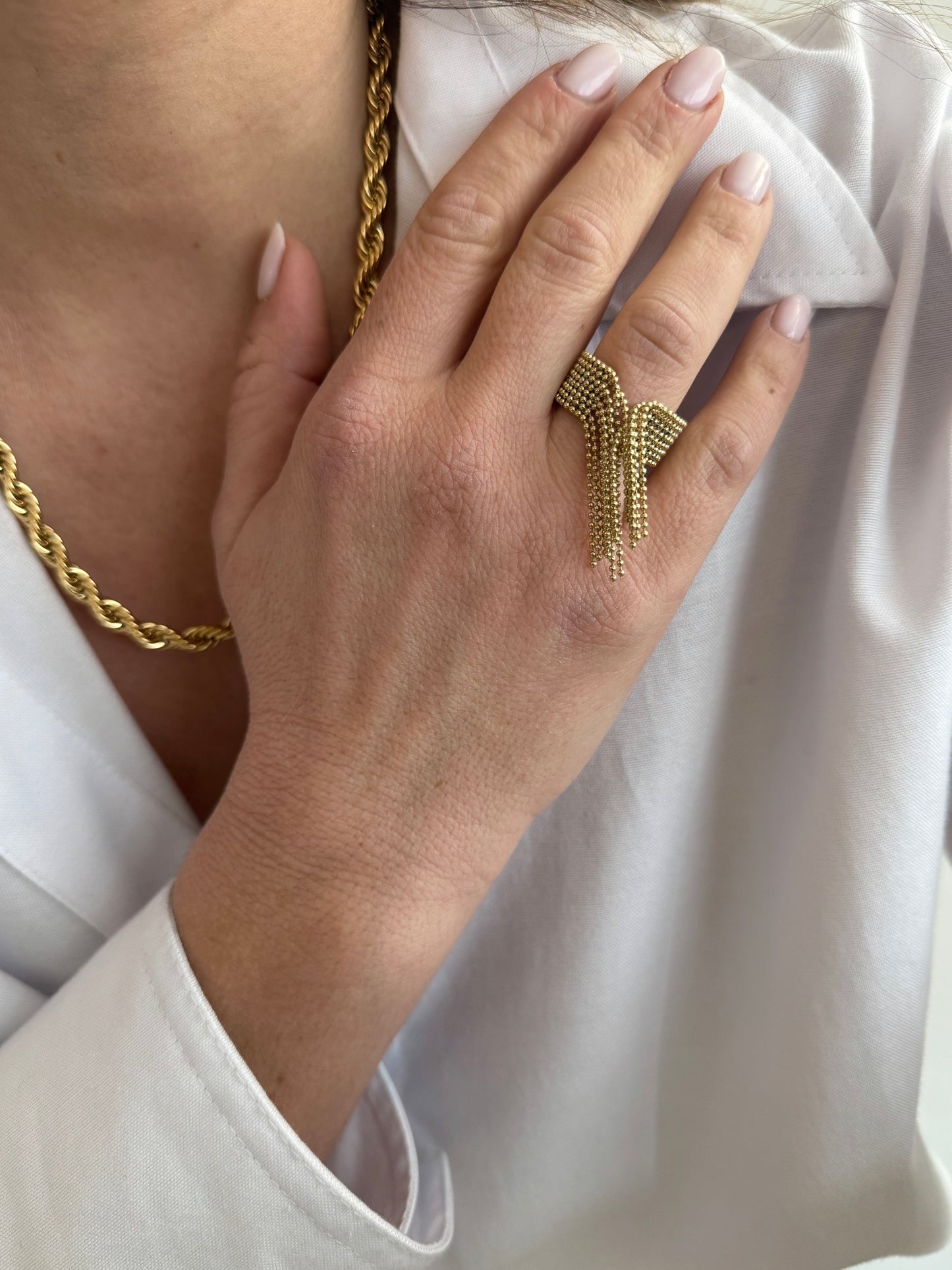 Bague Franges