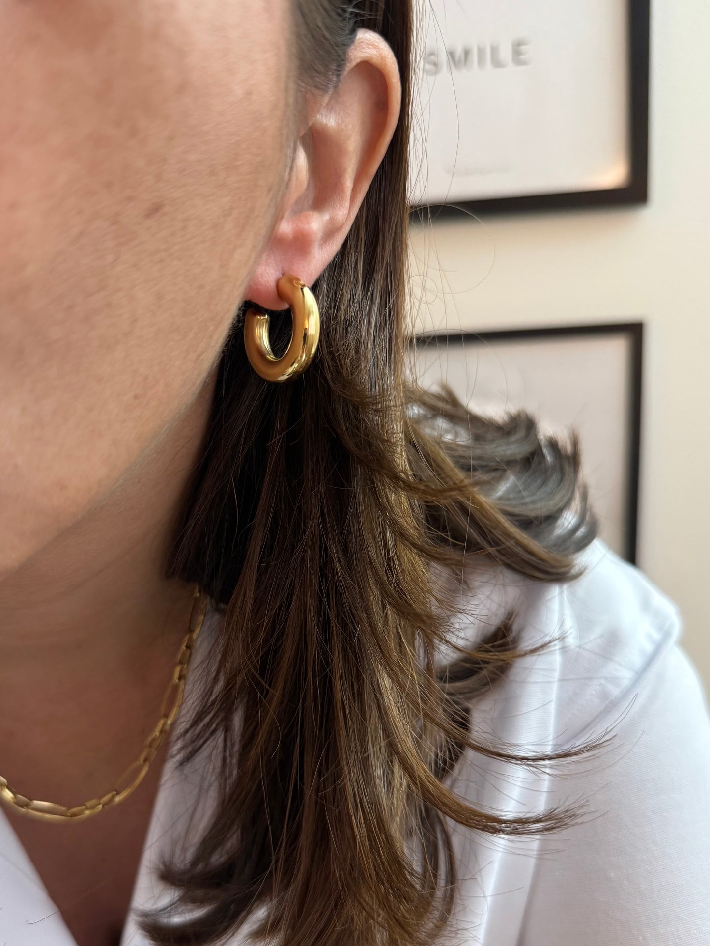 Small Hoops - doré ou argent