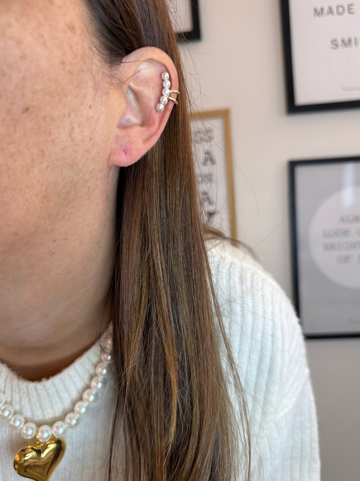 Earcuff Tania - monoboucle vendue à l’unité