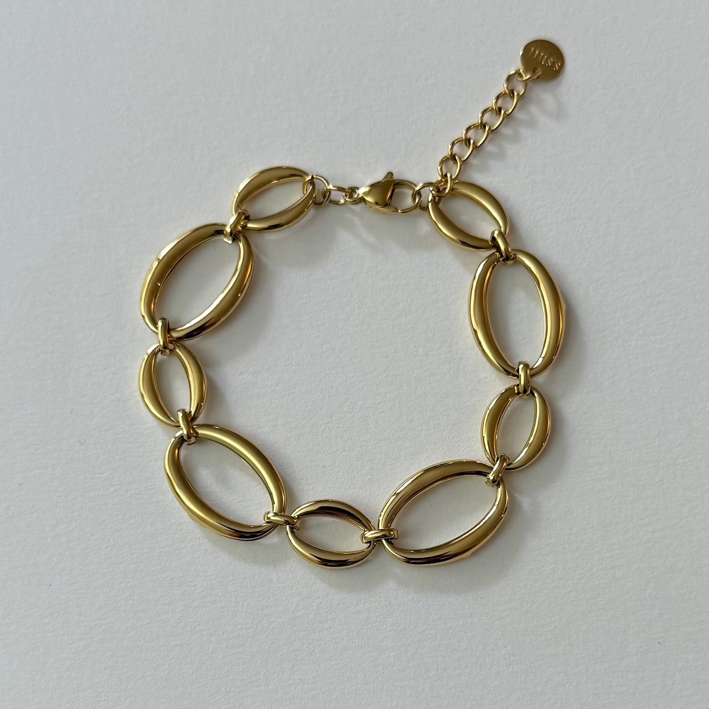 Andia - le bracelet - doré ou bicolore