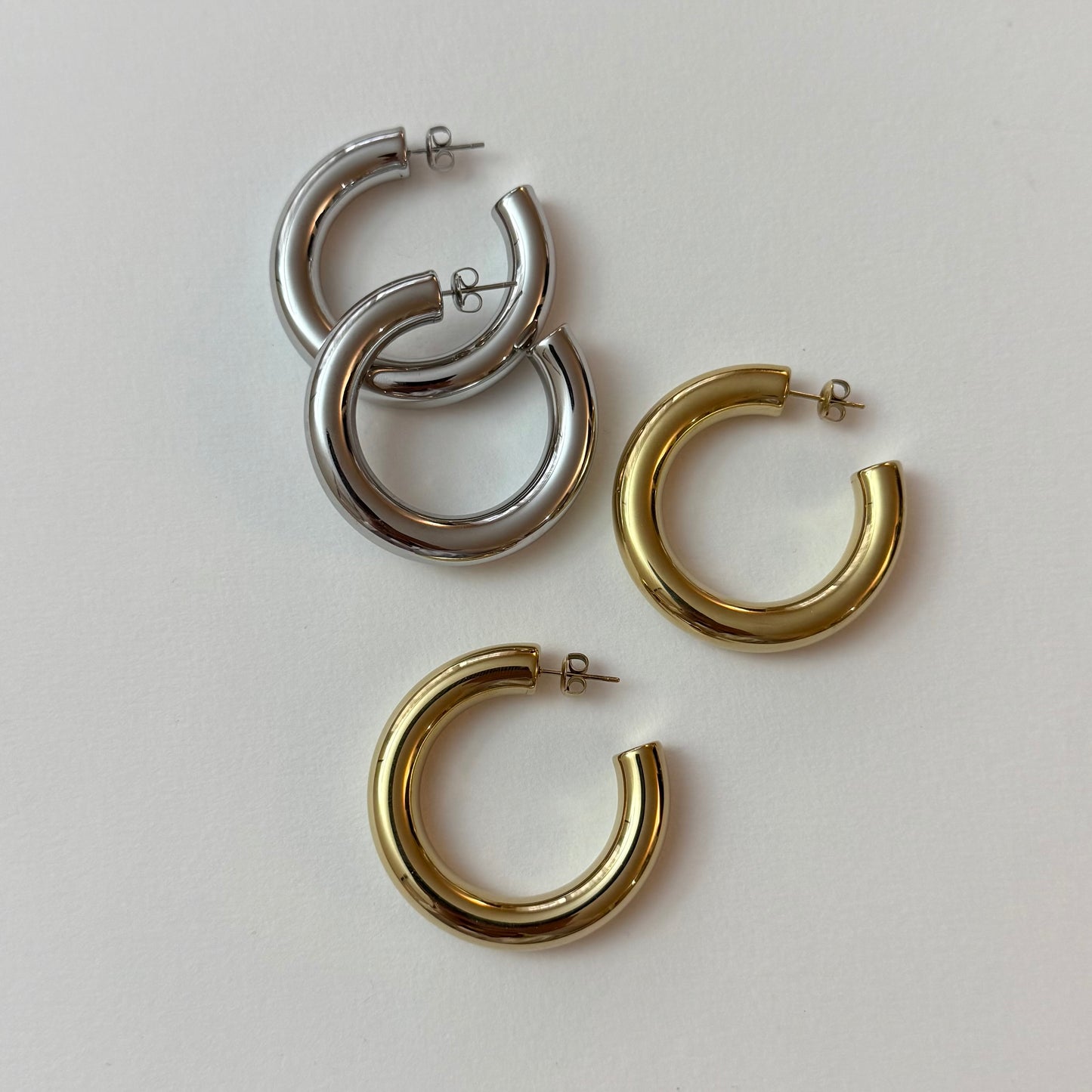 Hoops - doré ou argent