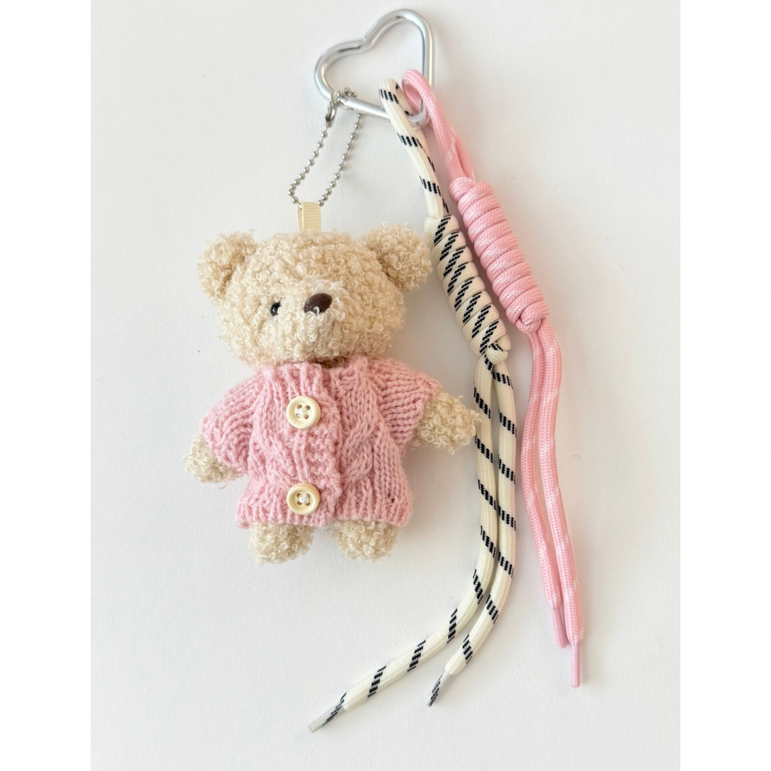 Nounours - Pull Rose