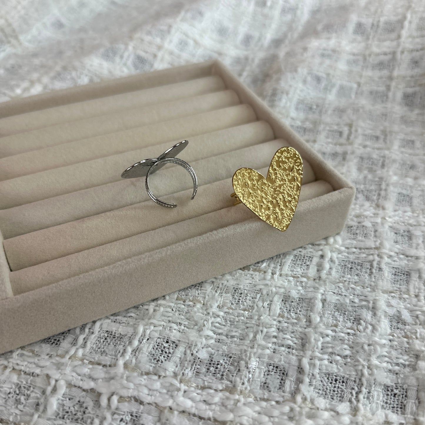 Clara - la bague - doré ou argent