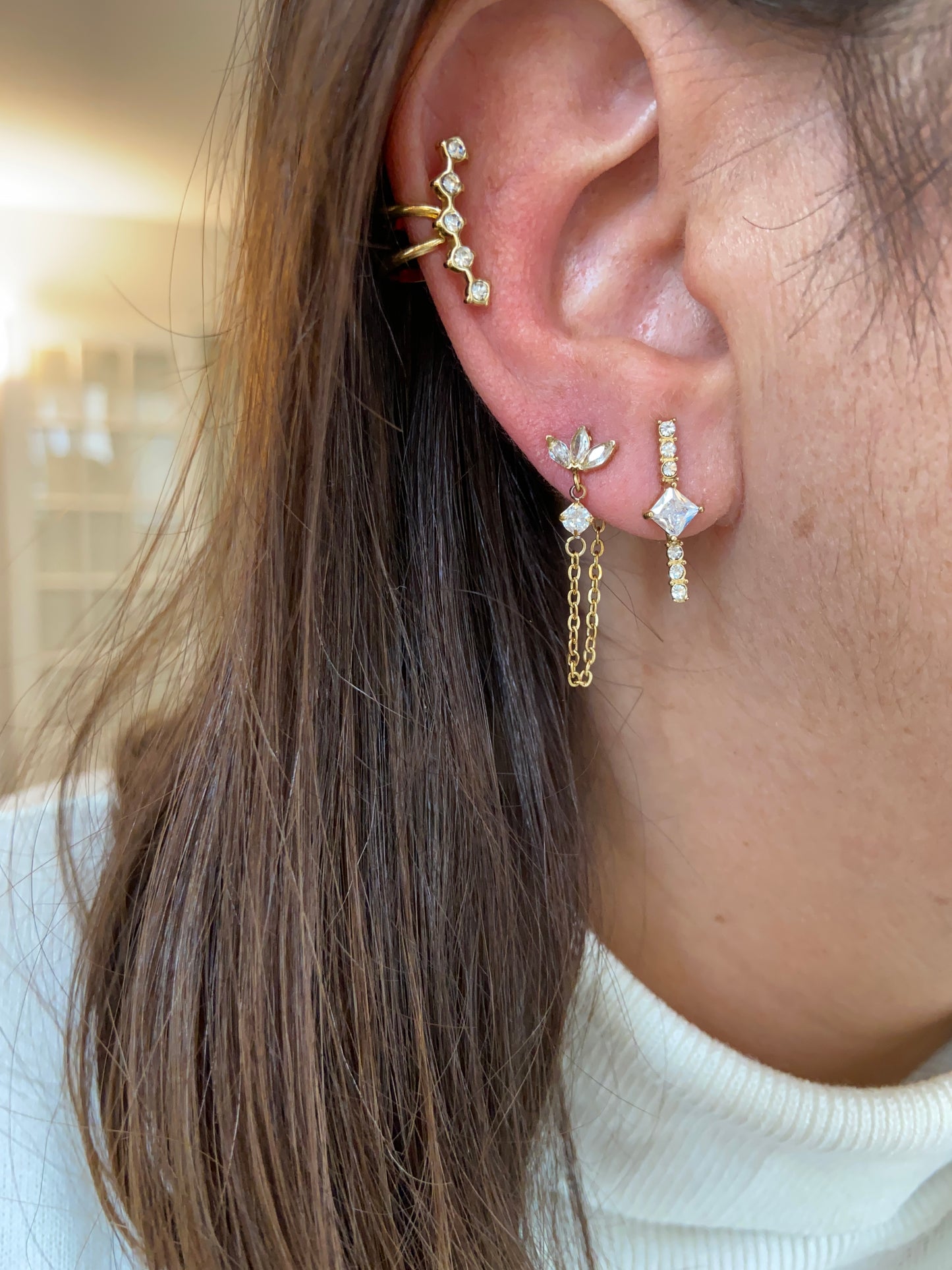 Earcuff Rania - monoboucle vendue à l’unité