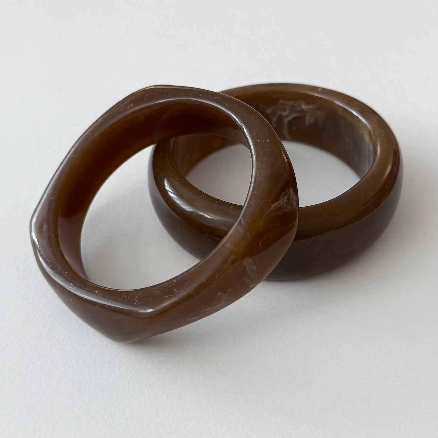 Ivana - Duo de Maxi Joncs - marron