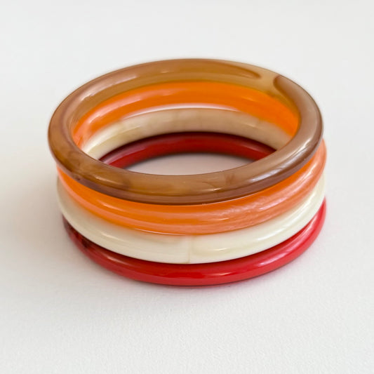 Jonc Résine (8mm) - plusieurs couleurs disponibles