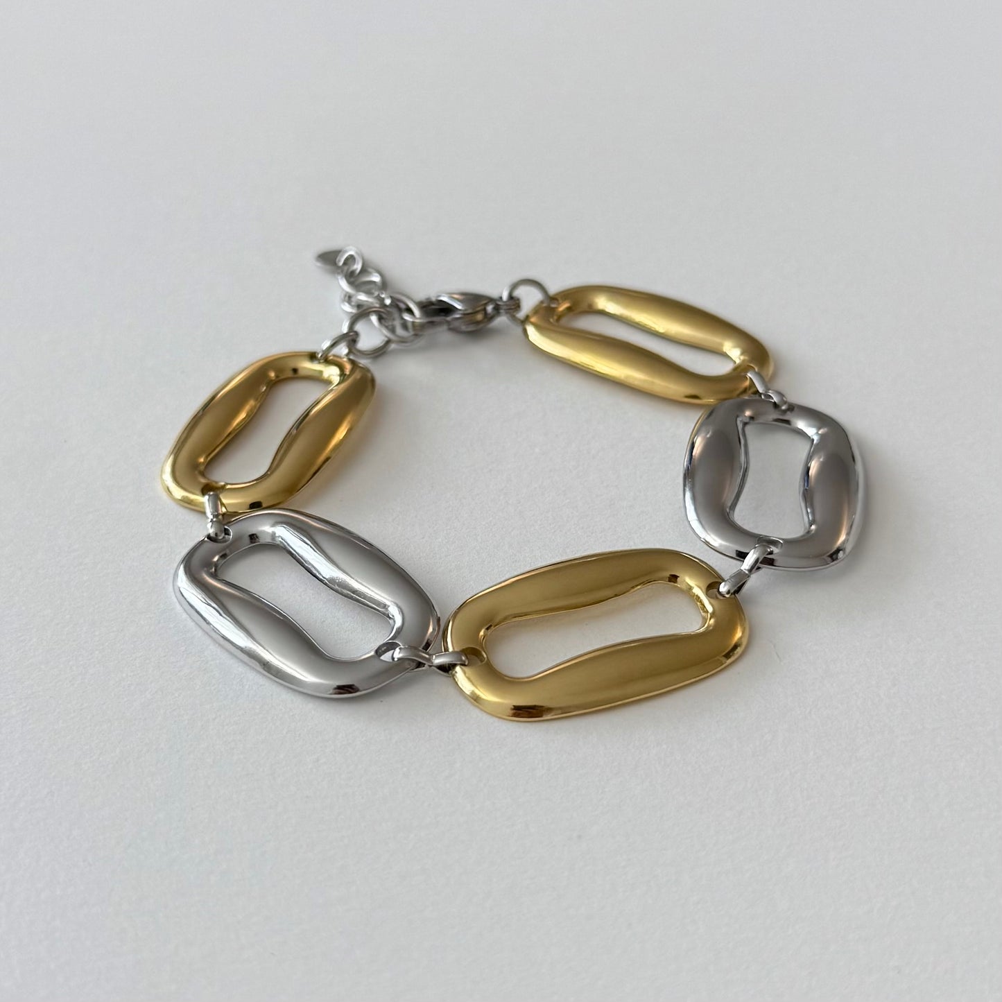 Sania - le bracelet - doré ou bicolore