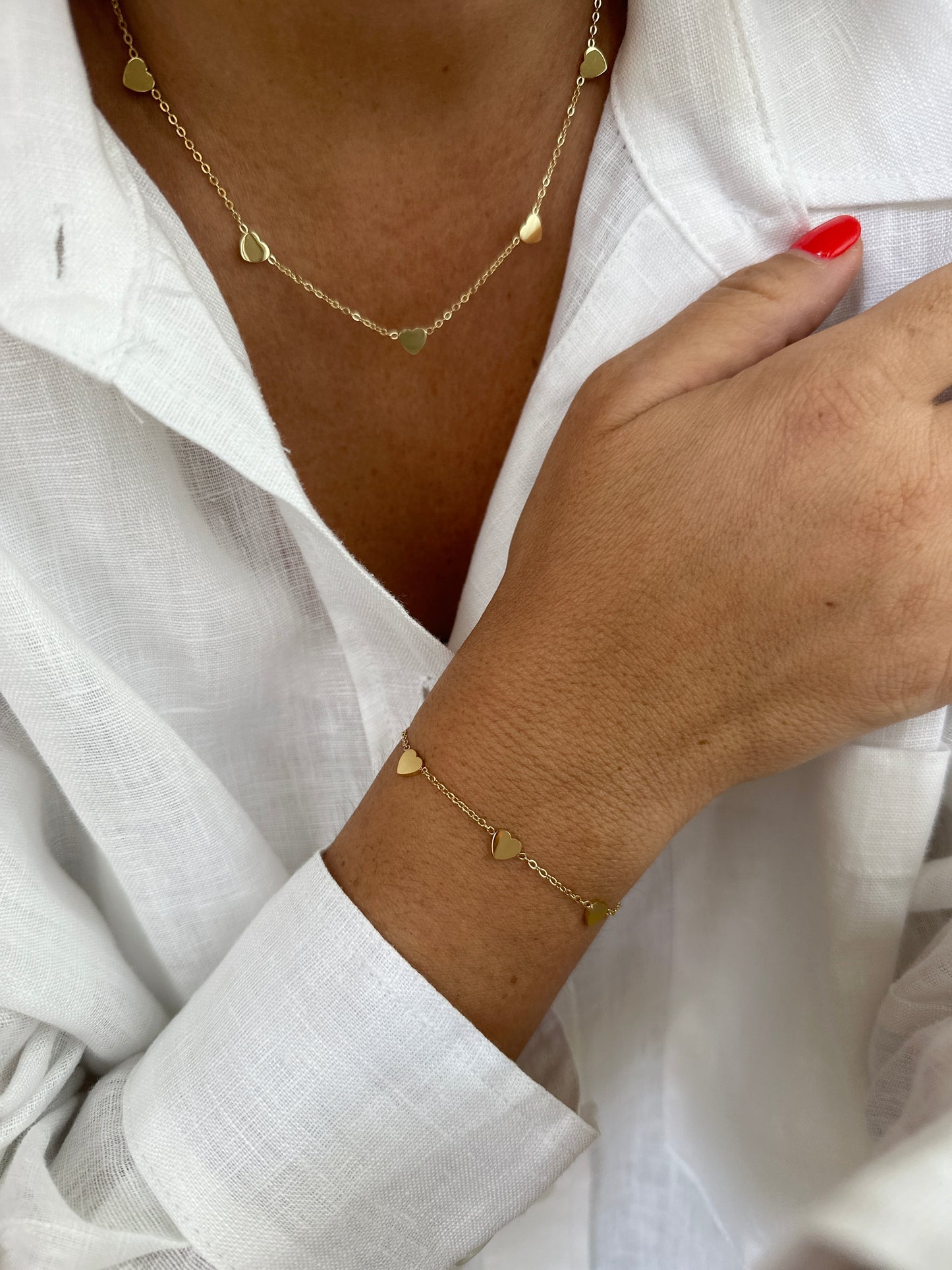 Oéva - le bracelet - doré ou argent