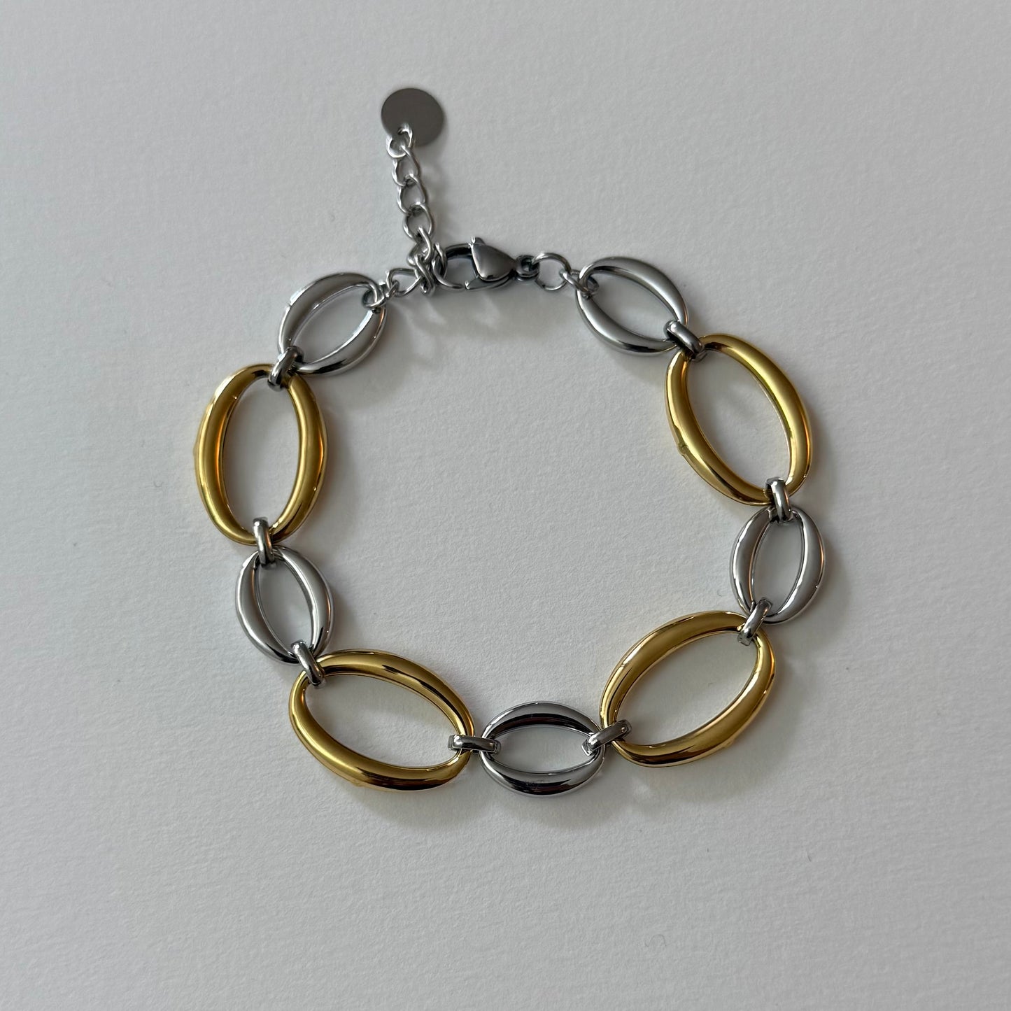 Andia - le bracelet - doré ou bicolore