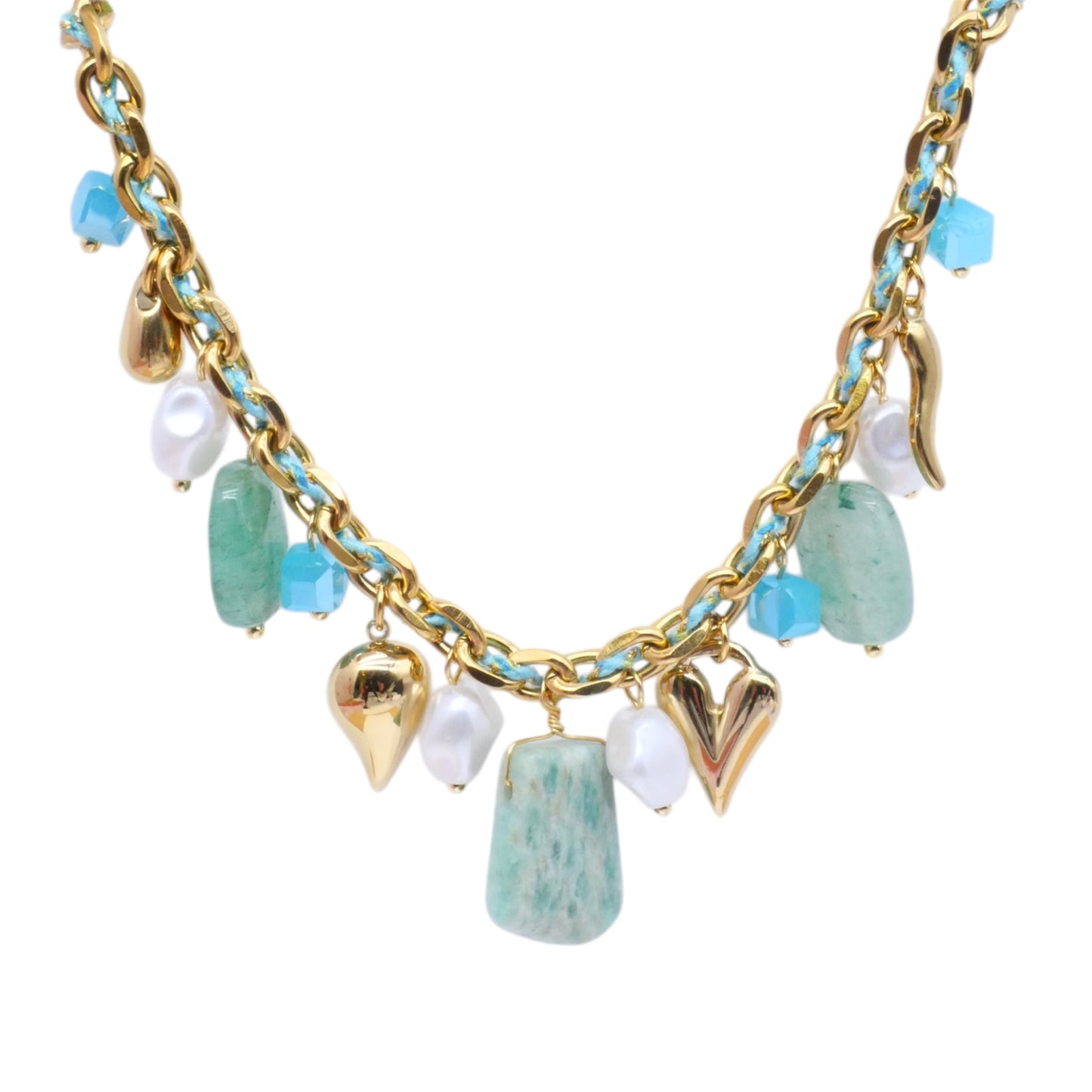 Anastasia Turquoise - Multi Pampilles