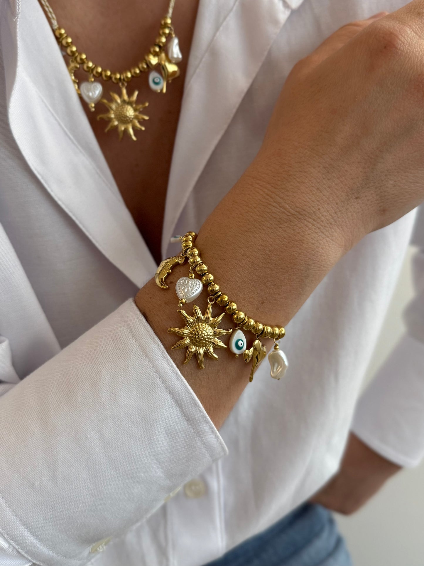 Cyra - le bracelet - Multi Pampilles