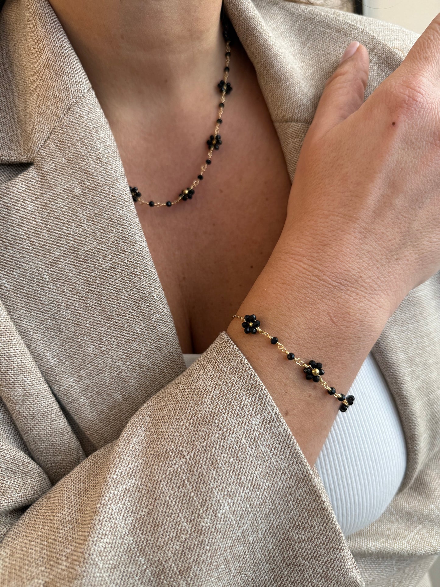 Flowers - le bracelet - plusieurs couleurs disponibles