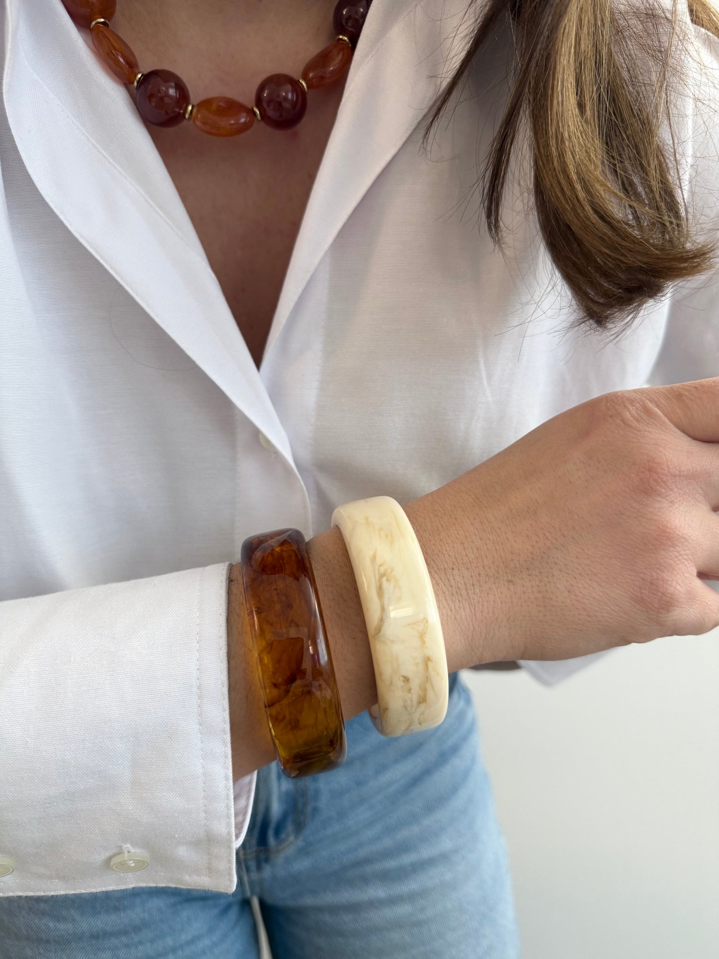 Alya - Lot de 2 Joncs Résine