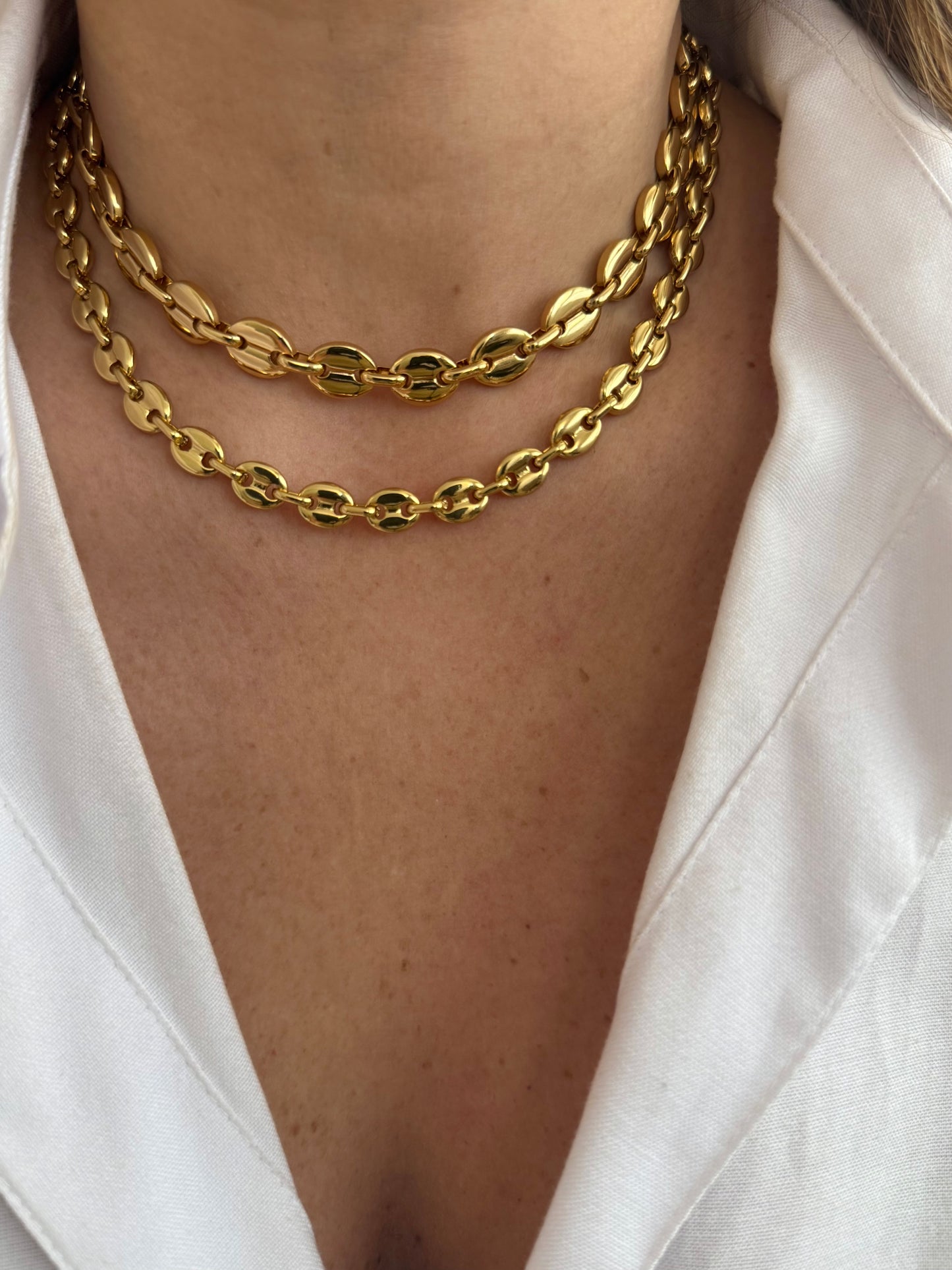 Calista - maille fine - doré ou argent
