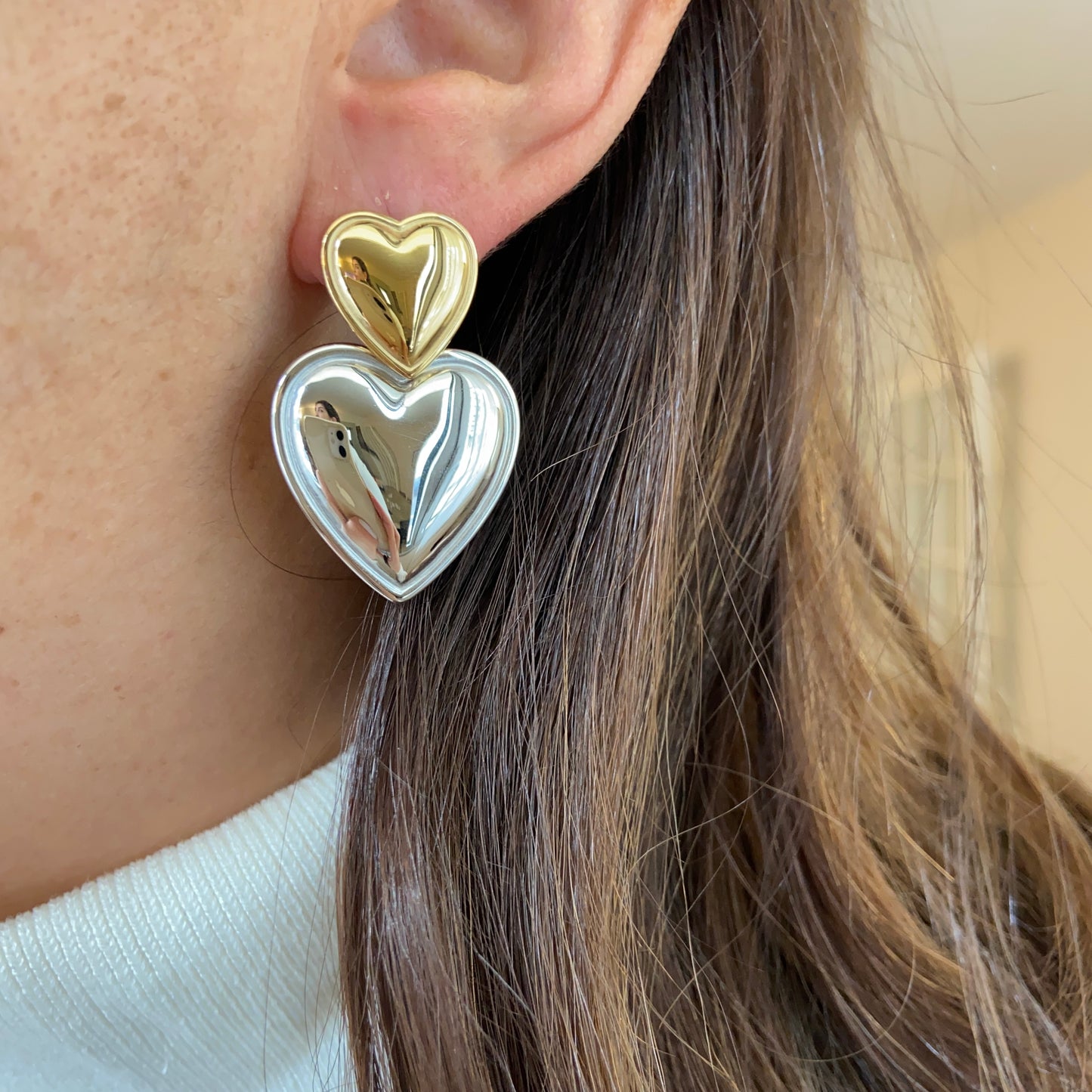 Double Cœur - bicolore