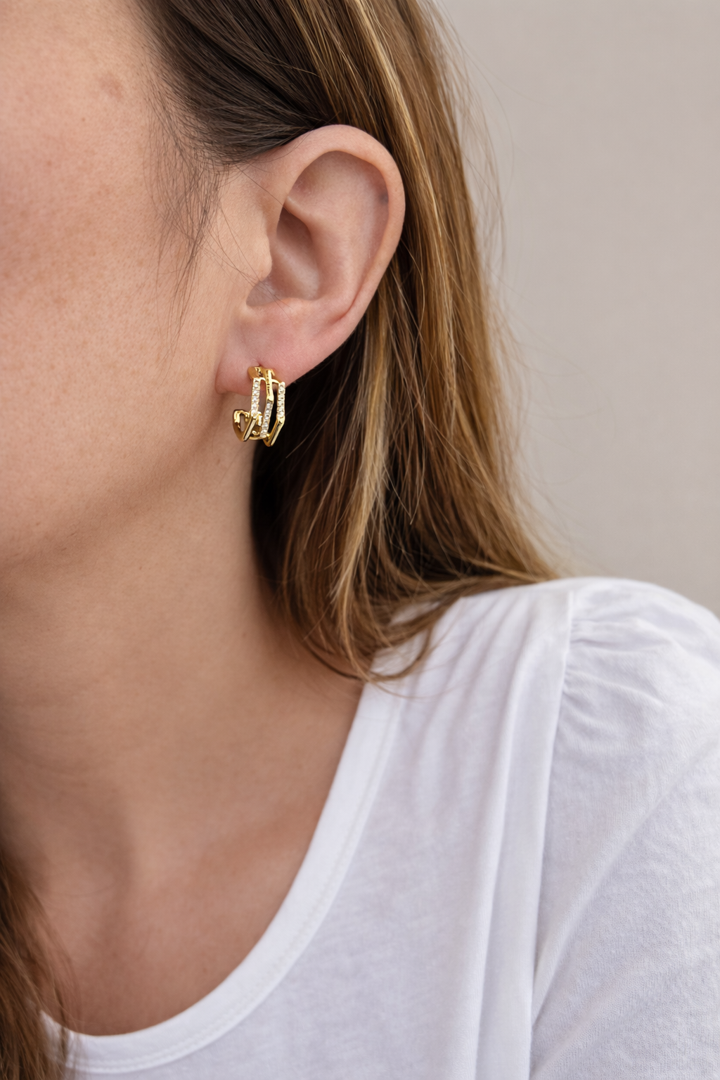 Boucles d’oreilles Cuba - doré ou argent