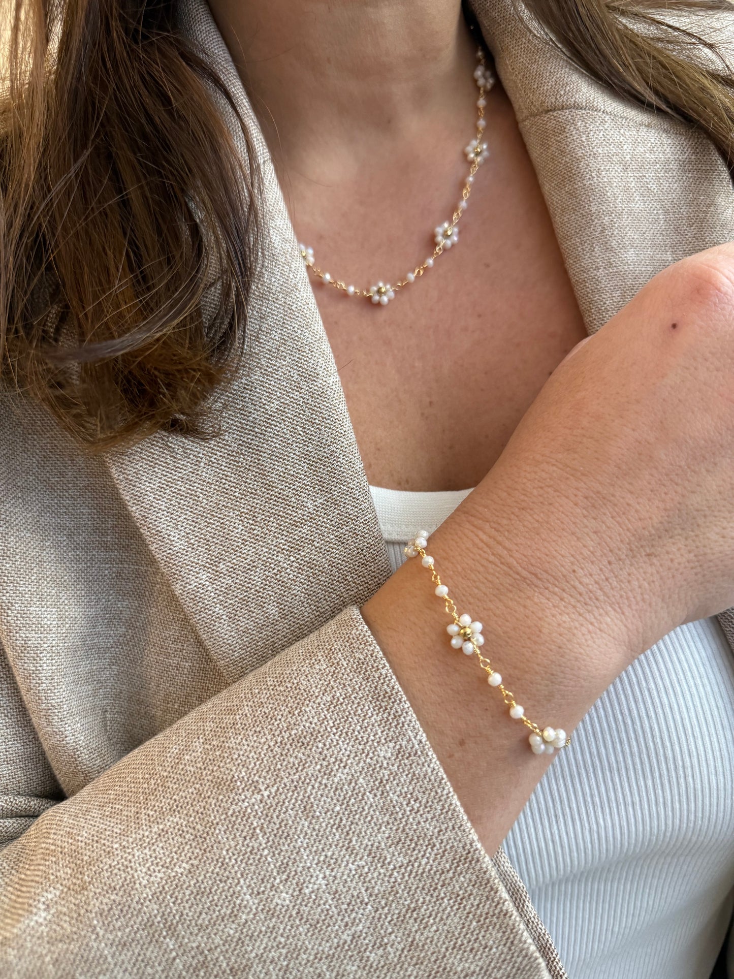 Flowers - le bracelet - plusieurs couleurs disponibles