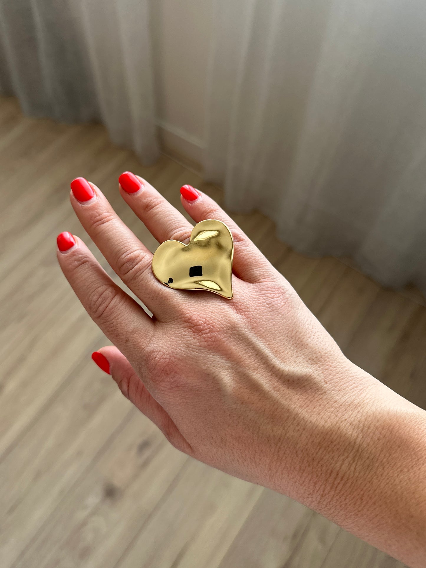 Maxi bague Cœur