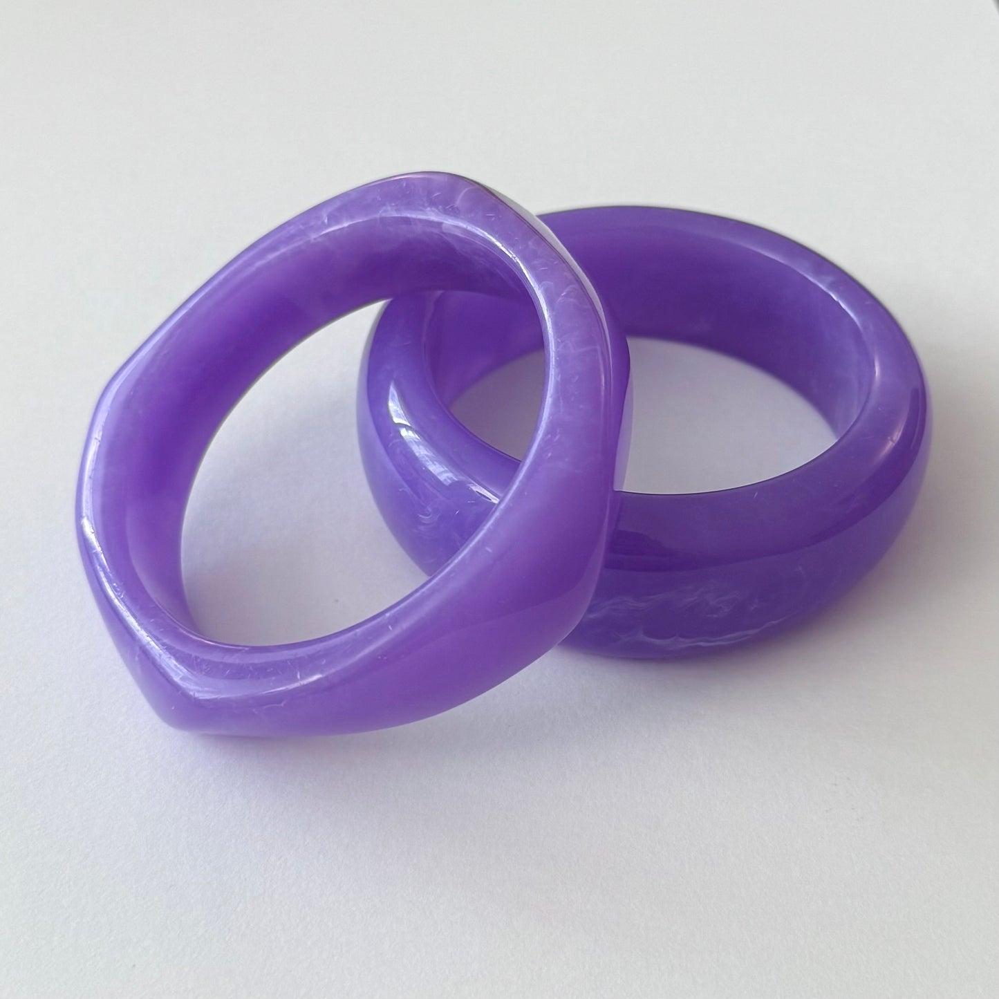 Ivana - Duo de Maxi Joncs - violet