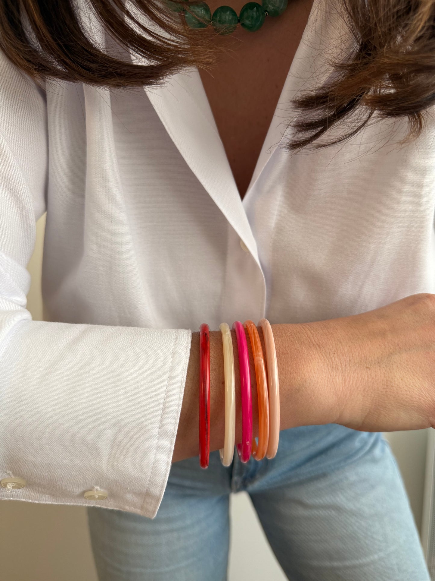 Jonc Résine (5mm ) - plusieurs couleurs disponibles