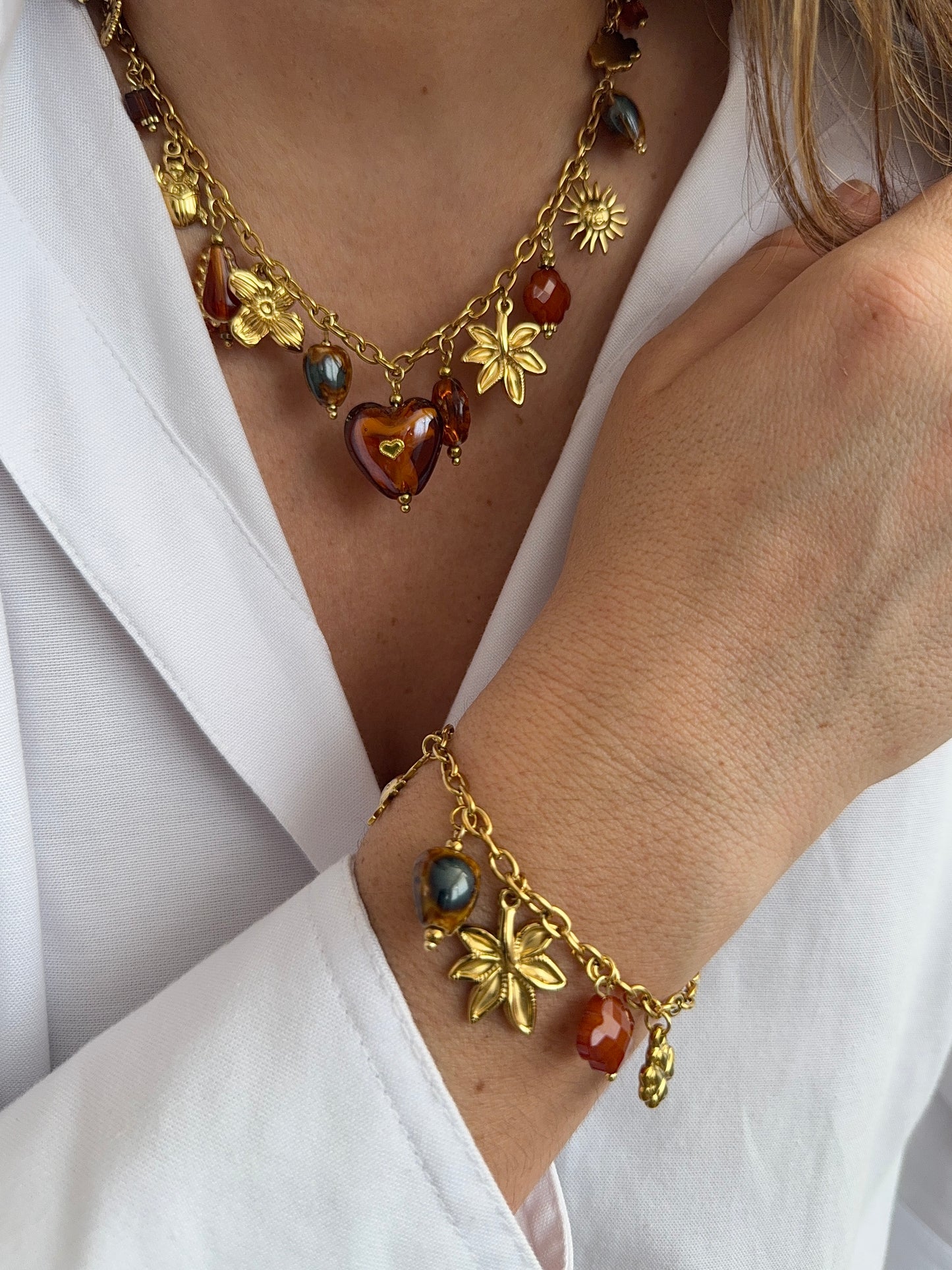 Danela - Bracelet Multi Pampilles