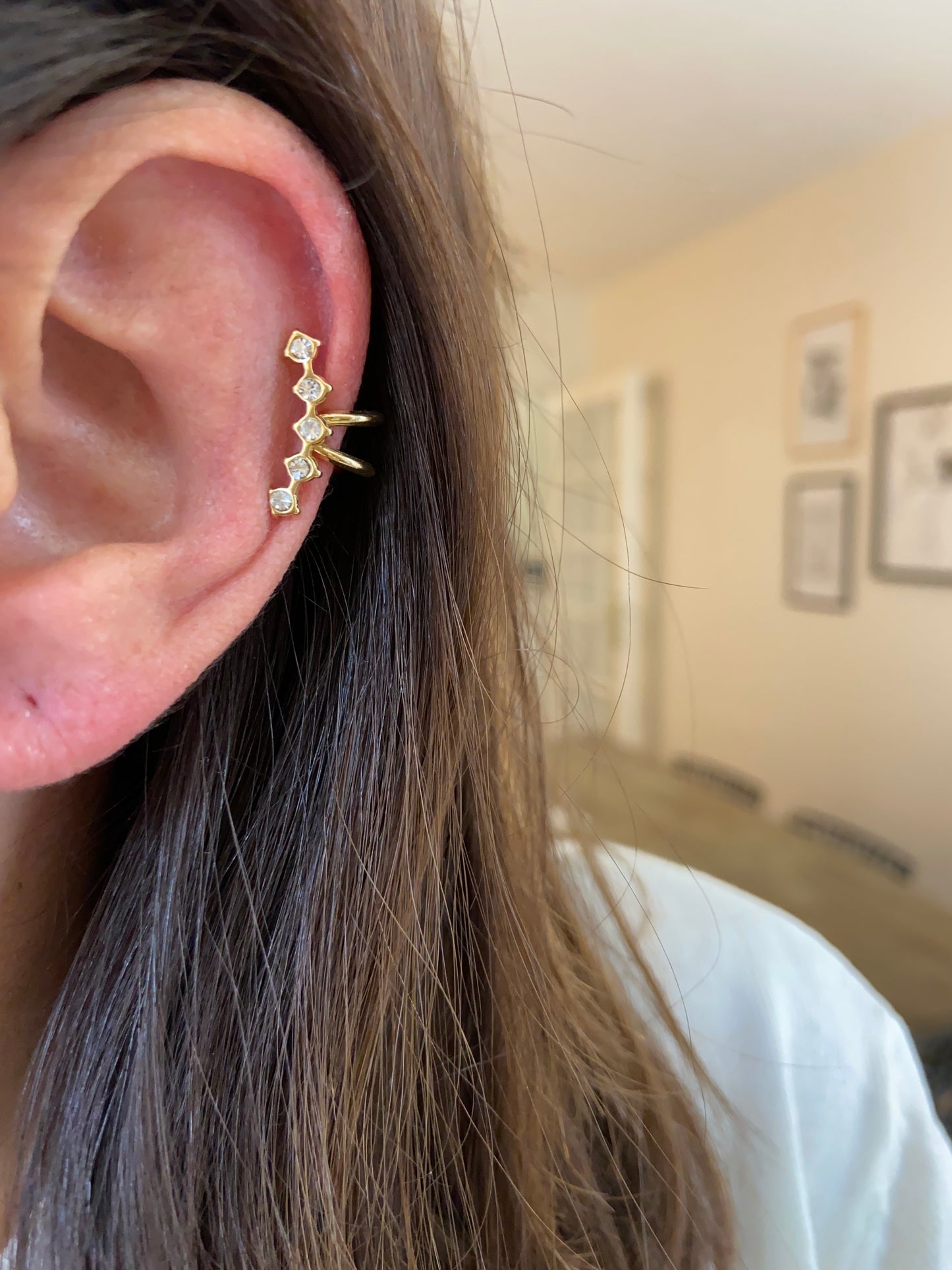 Earcuff Rania - monoboucle vendue à l’unité