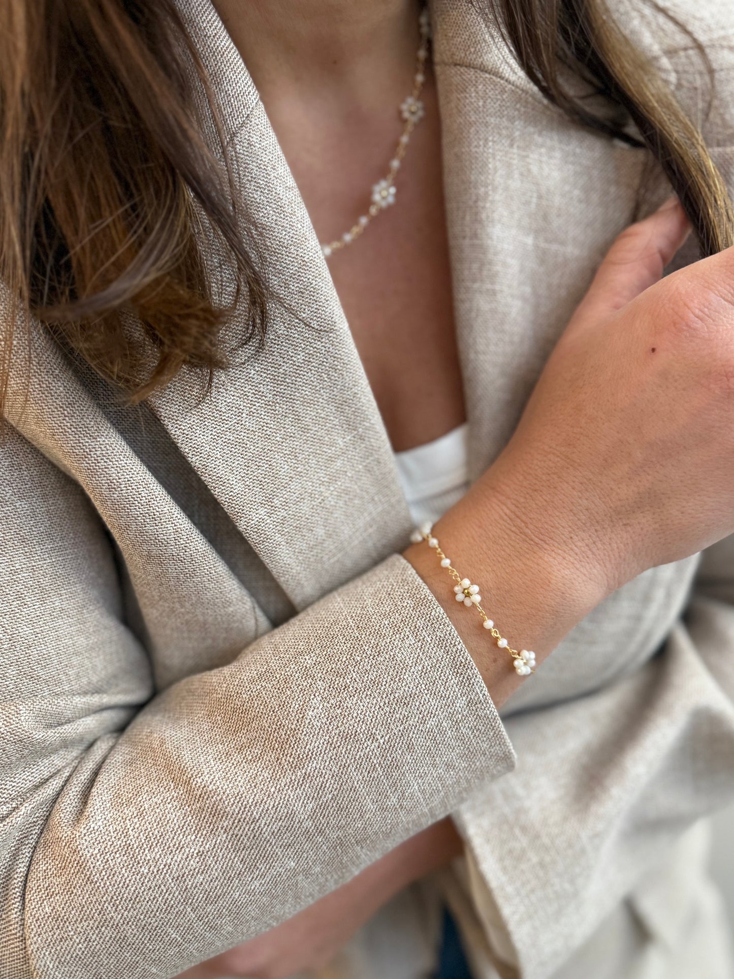 Flowers - le bracelet - plusieurs couleurs disponibles