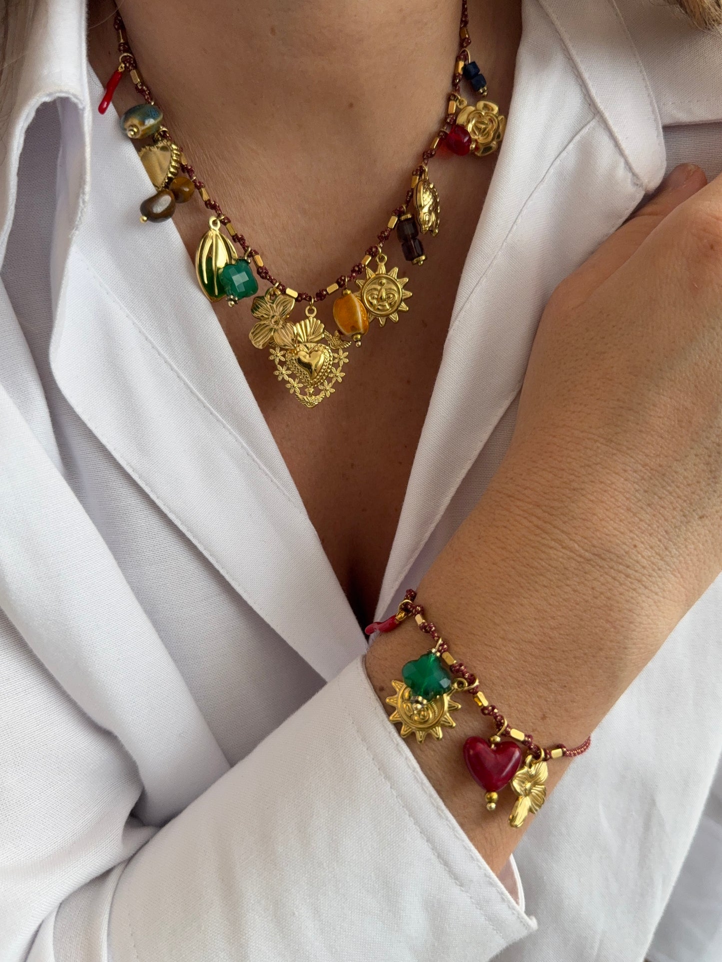 Santa - Bracelet Multi Pampilles