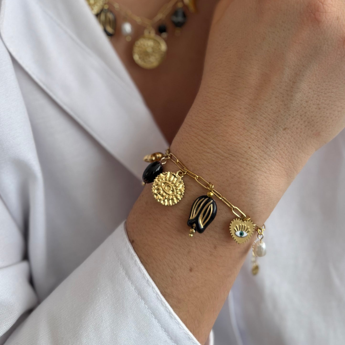 Barry - Bracelet Multi Pampilles