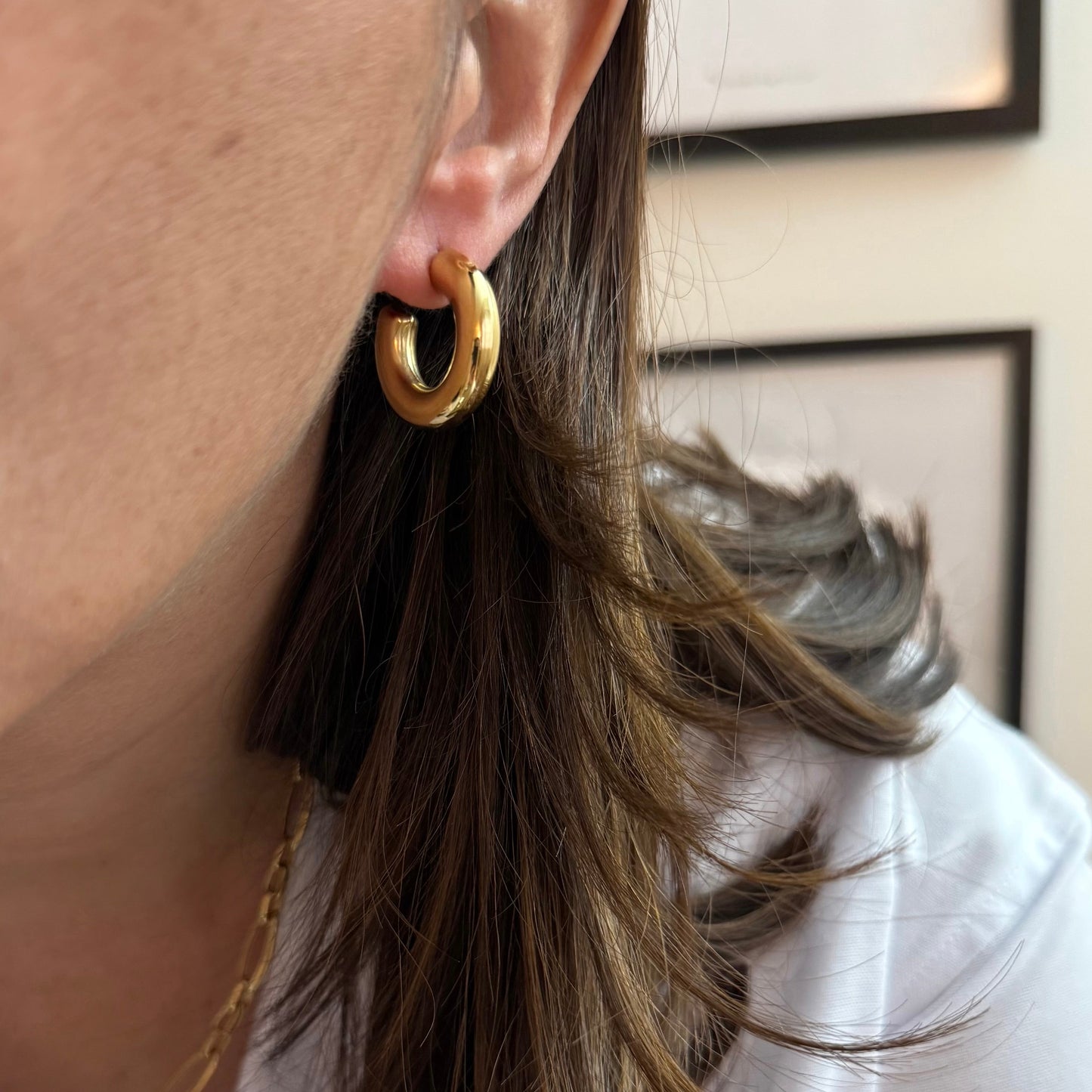 Small Hoops - doré ou argent