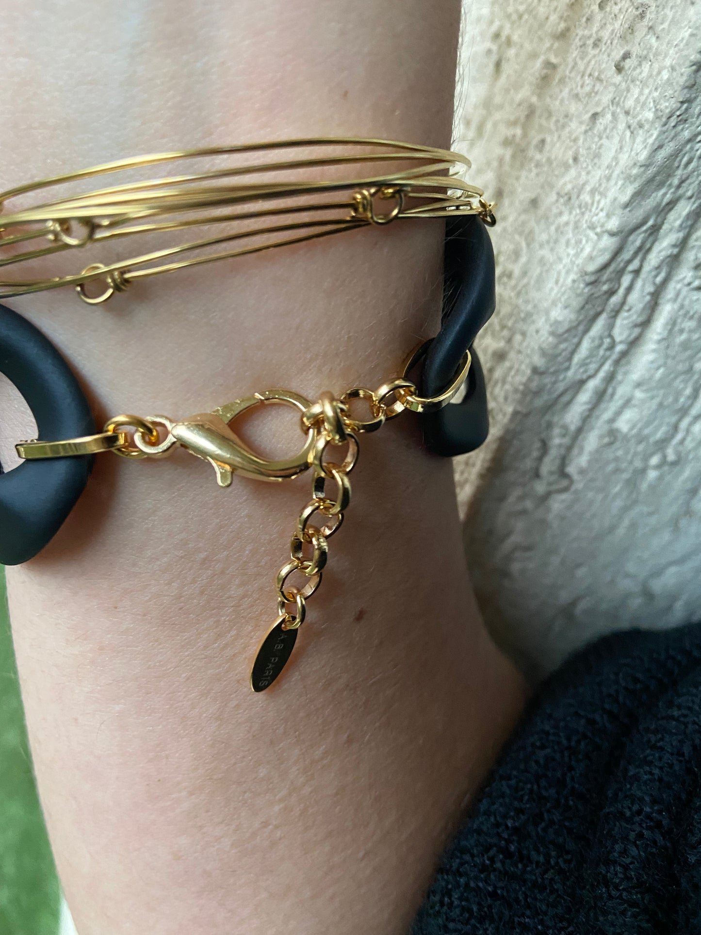 Liara Noir - Maxi Bracelet